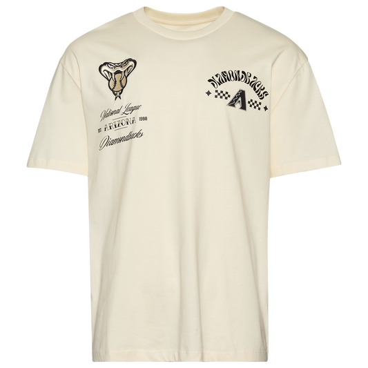 Pro Standard Diamondbacks Wavy Pro Drop Shoulder FC T-Shirt - Men's - Tan