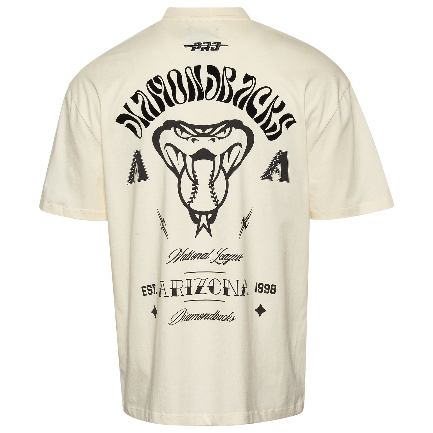 Pro Standard Diamondbacks Wavy Pro Drop Shoulder FC T-Shirt - Men's - Tan