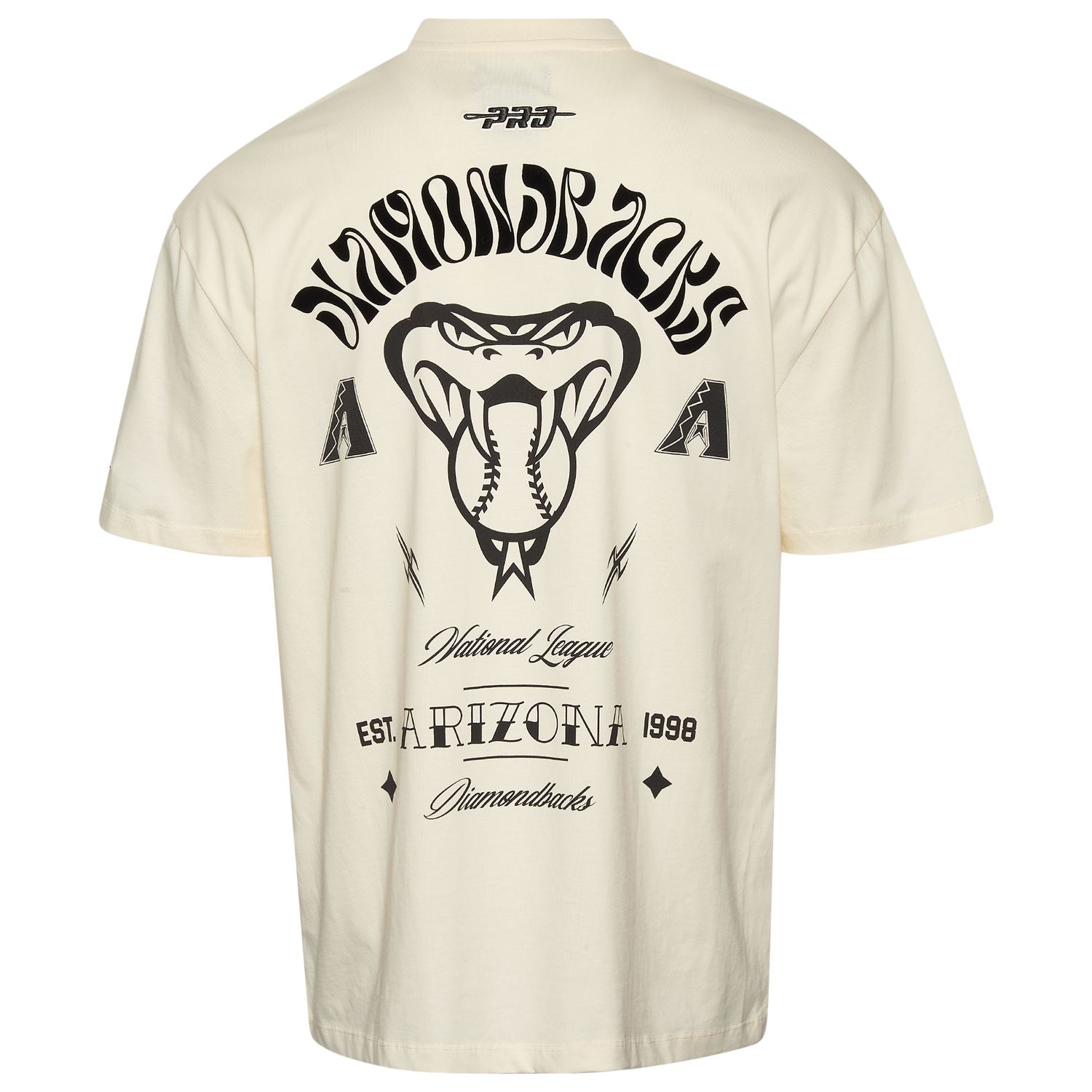 Pro Standard Diamondbacks Wavy Pro Drop Shoulder FC T-Shirt - Men's - Tan