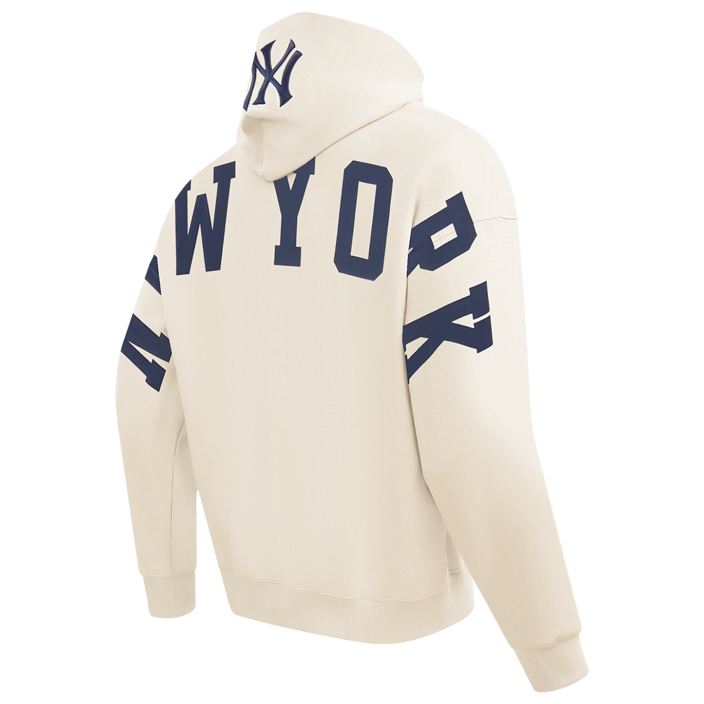 Pro Standard Yankees Pullover Hoodie - Men's - Eggshell