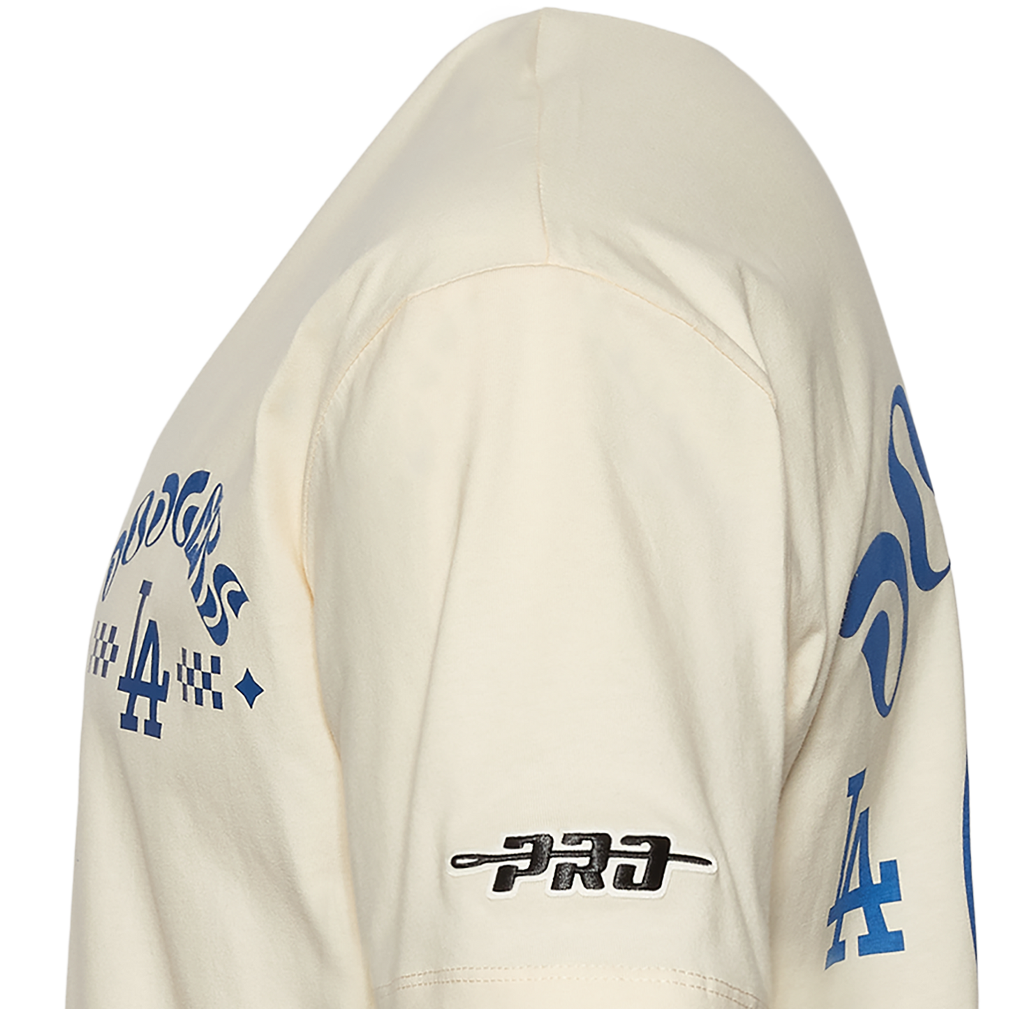 Pro Standard Dodgers Wavy Pro Drop Shoulder FC T-Shirt - Men's - Tan