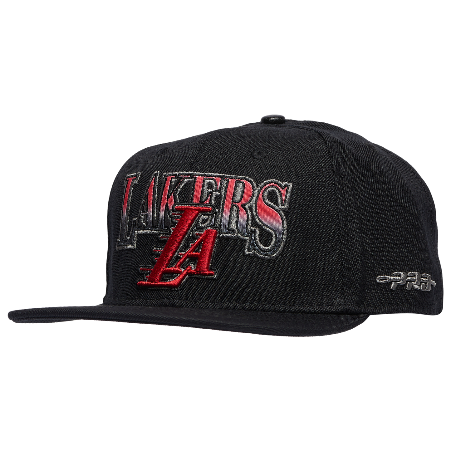 Pro Standard Lakers Bred Pro Six Snapback Cap - Men's - Black/Red