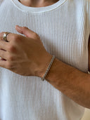 WHEAT BRACELET 5MM | Silver