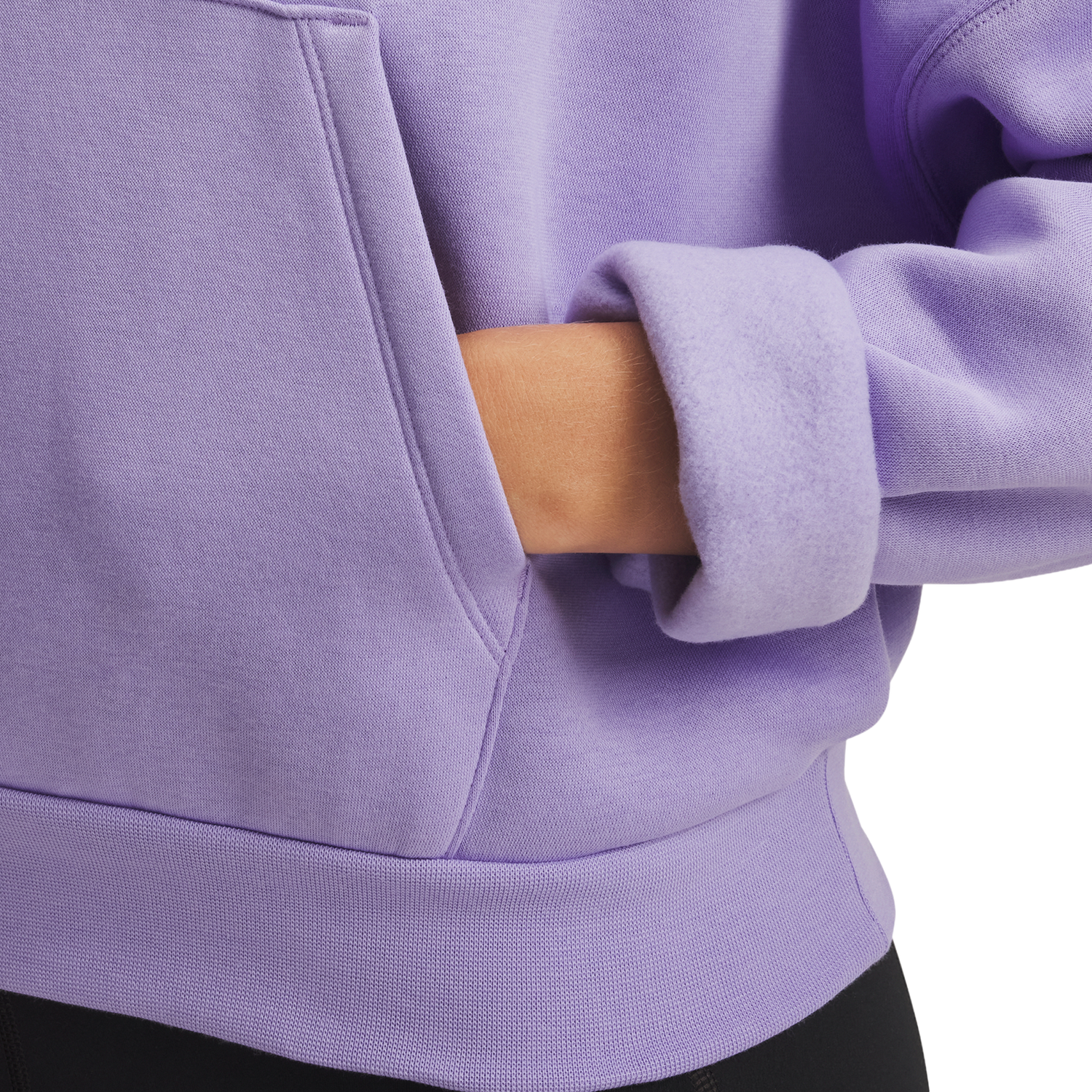 Under Armour Icon Fleece Oversized Half-Zip - Women's - Transparent/Transparent