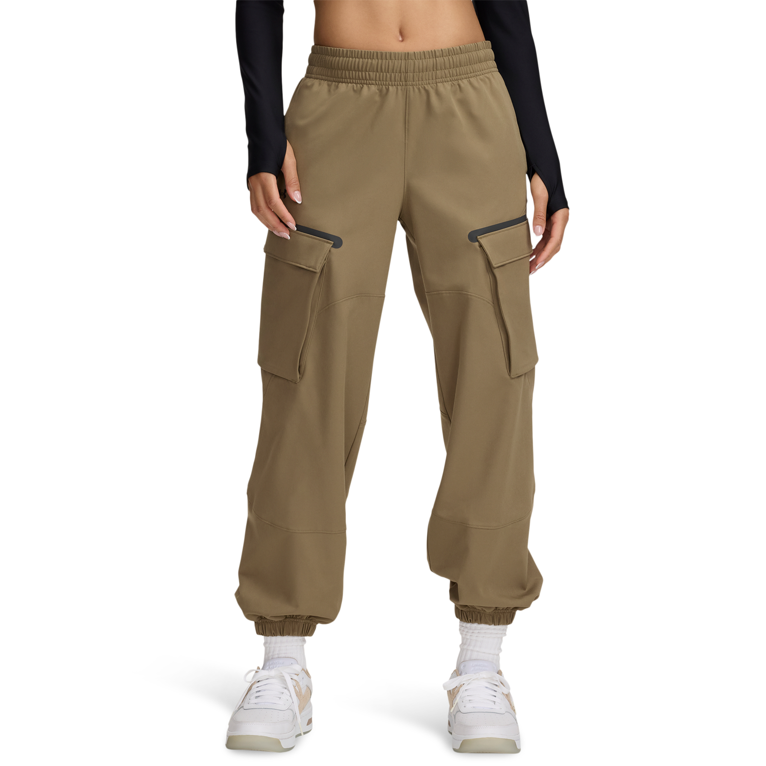 Under Armour Unstoppable Cargo Pants - Women's - Black/Bayou