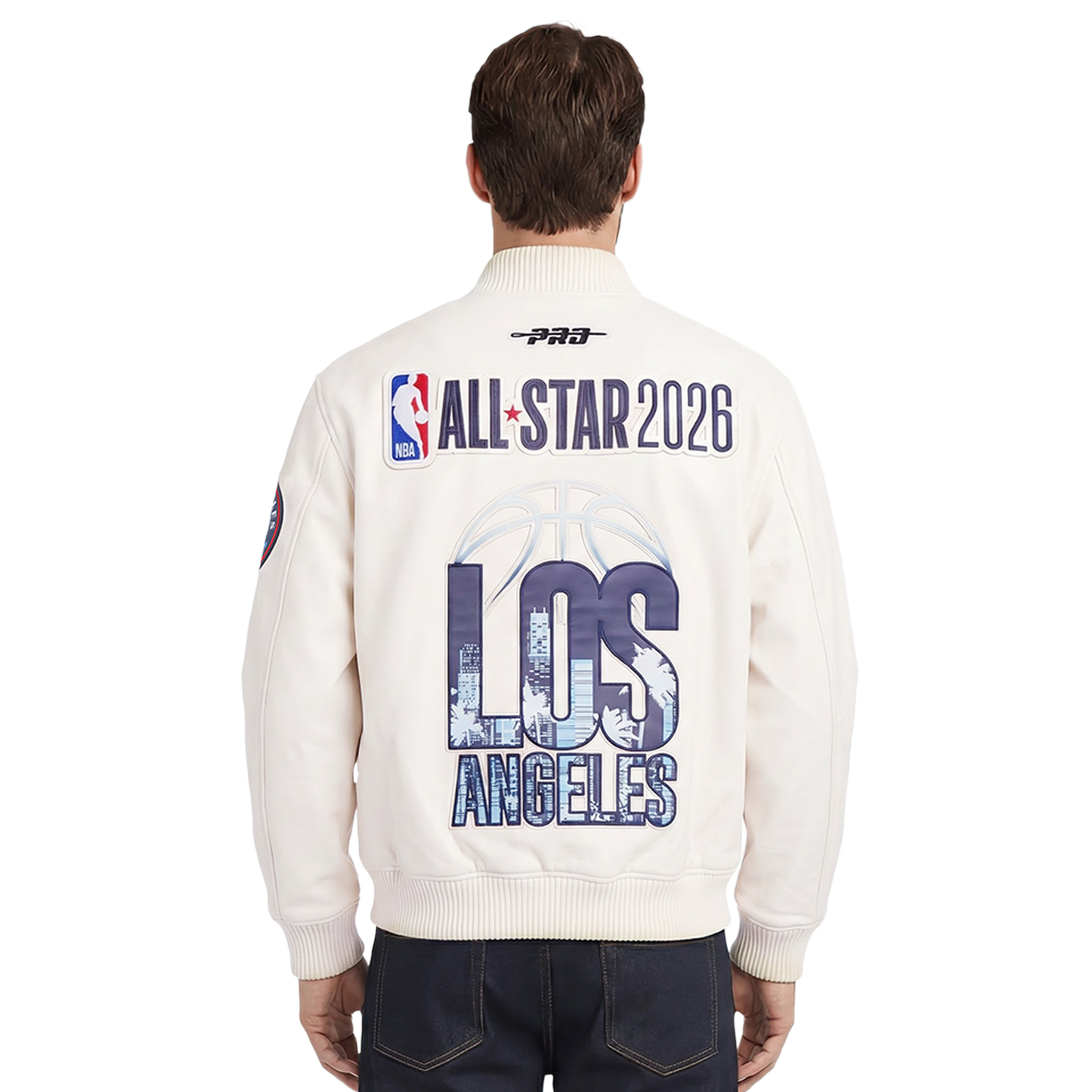 Pro Standard All Star 2026 Leather Varsity Jacket - Men's - Multi/Tan