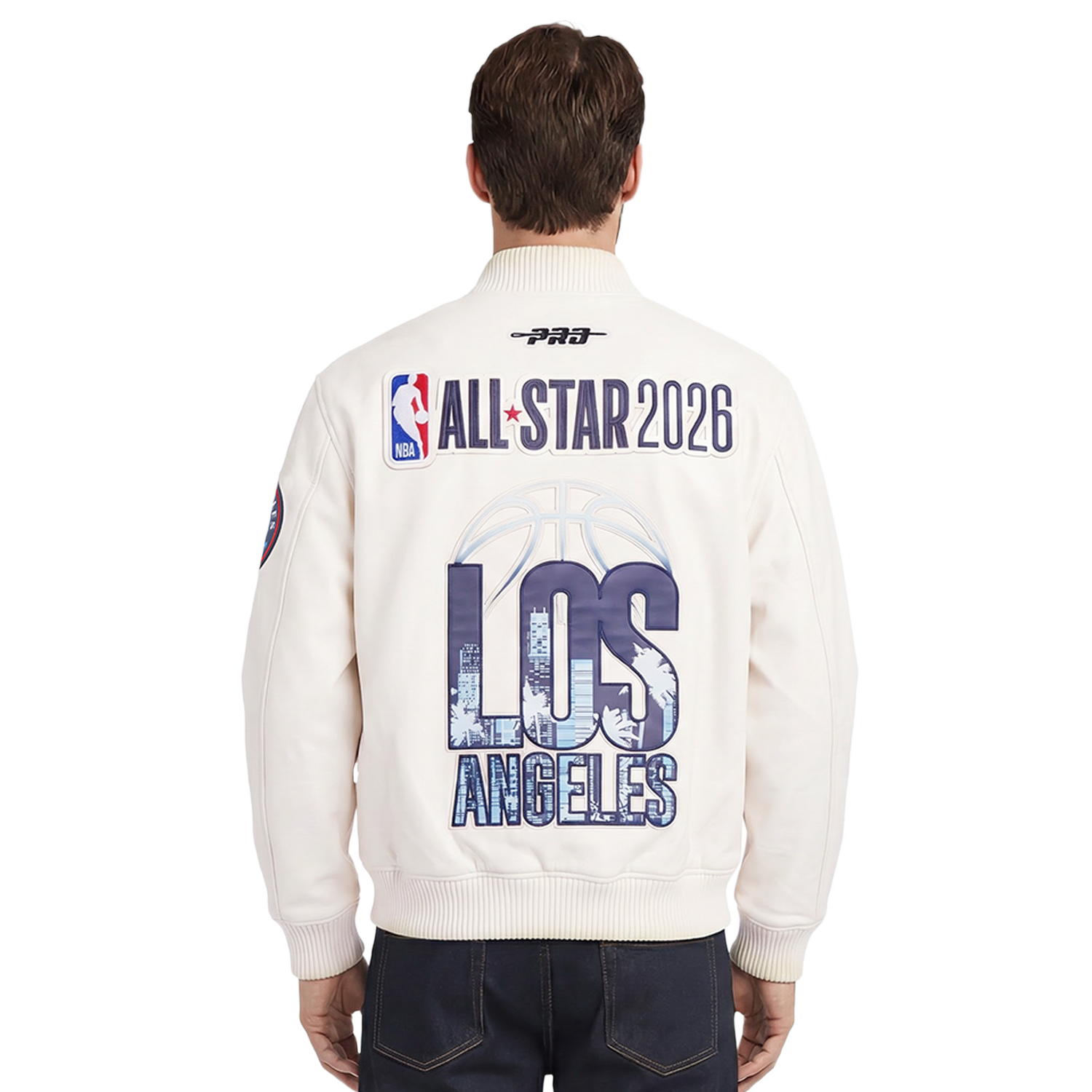 Pro Standard All Star 2026 Leather Varsity Jacket - Men's - Multi/Tan