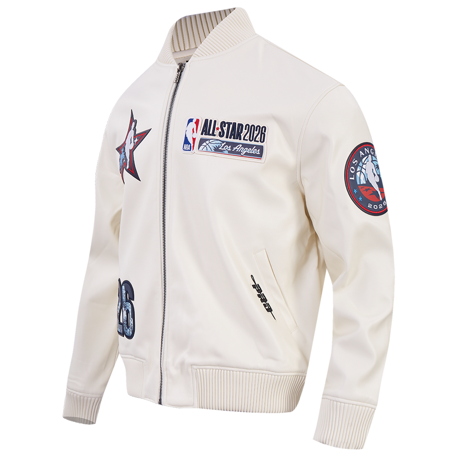 Pro Standard All Star 2026 Leather Varsity Jacket - Men's - Multi/Tan