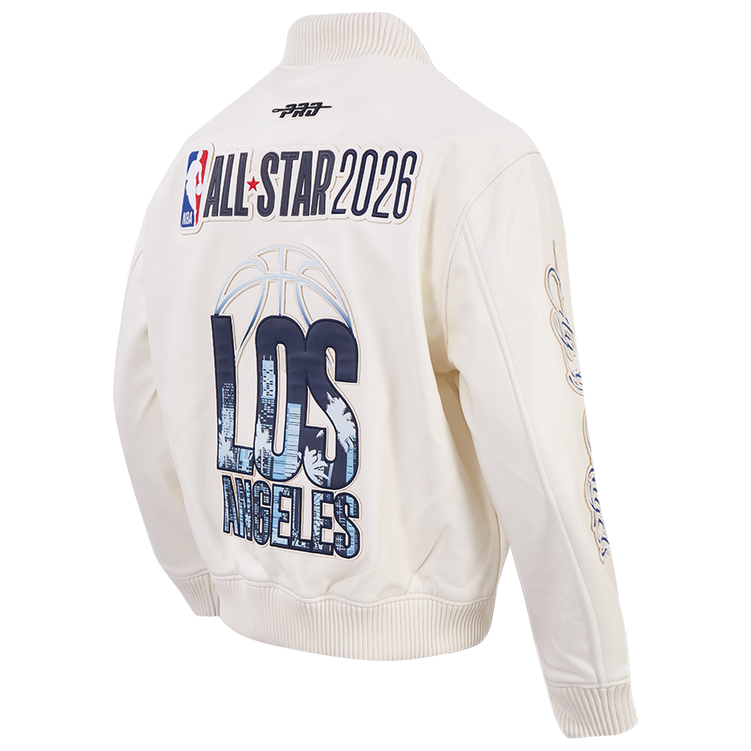 Pro Standard All Star 2026 Leather Varsity Jacket - Men's - Multi/Tan
