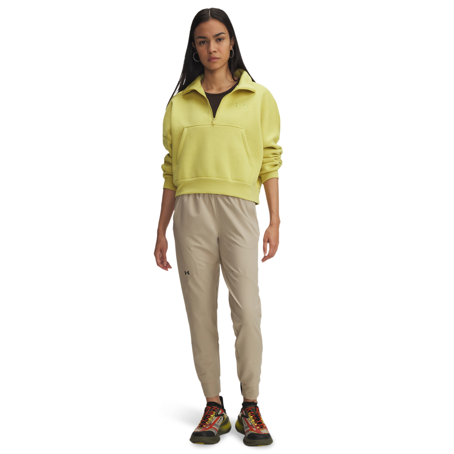 Under Armour Unstoppable Joggers - Women's - City Khaki/Black