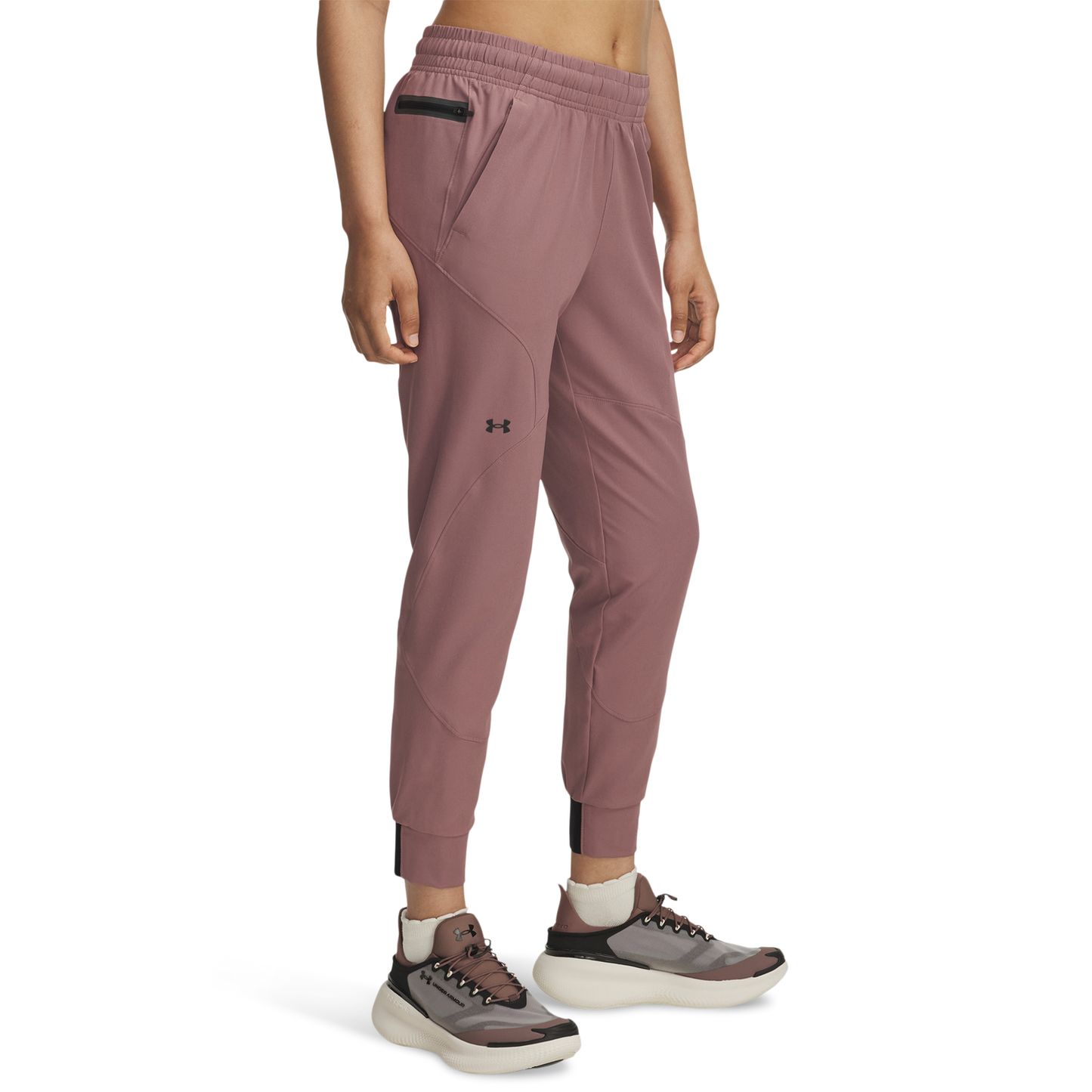 Under Armour Unstoppable Joggers - Women's - Maroon Mist/Black