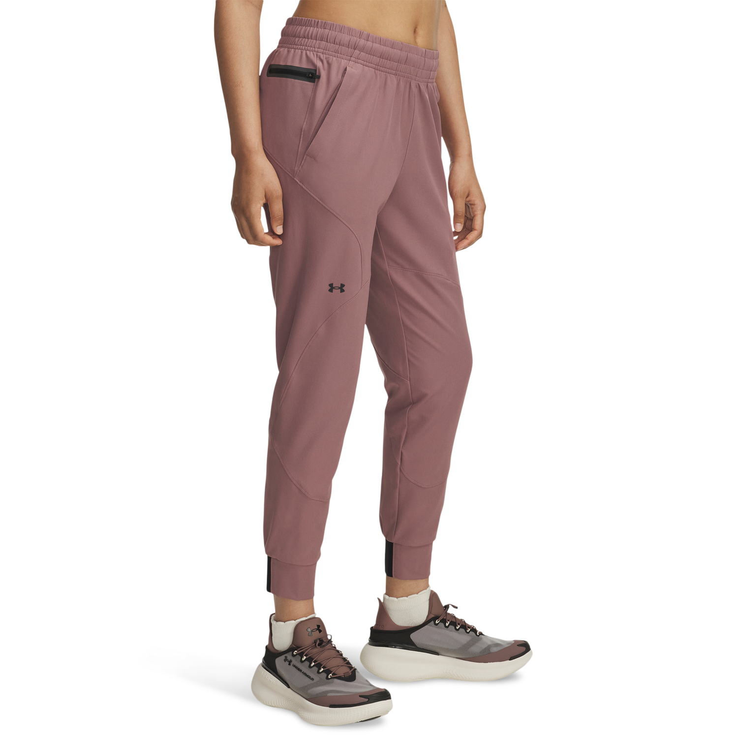 Under Armour Unstoppable Joggers - Women's - Maroon Mist/Black