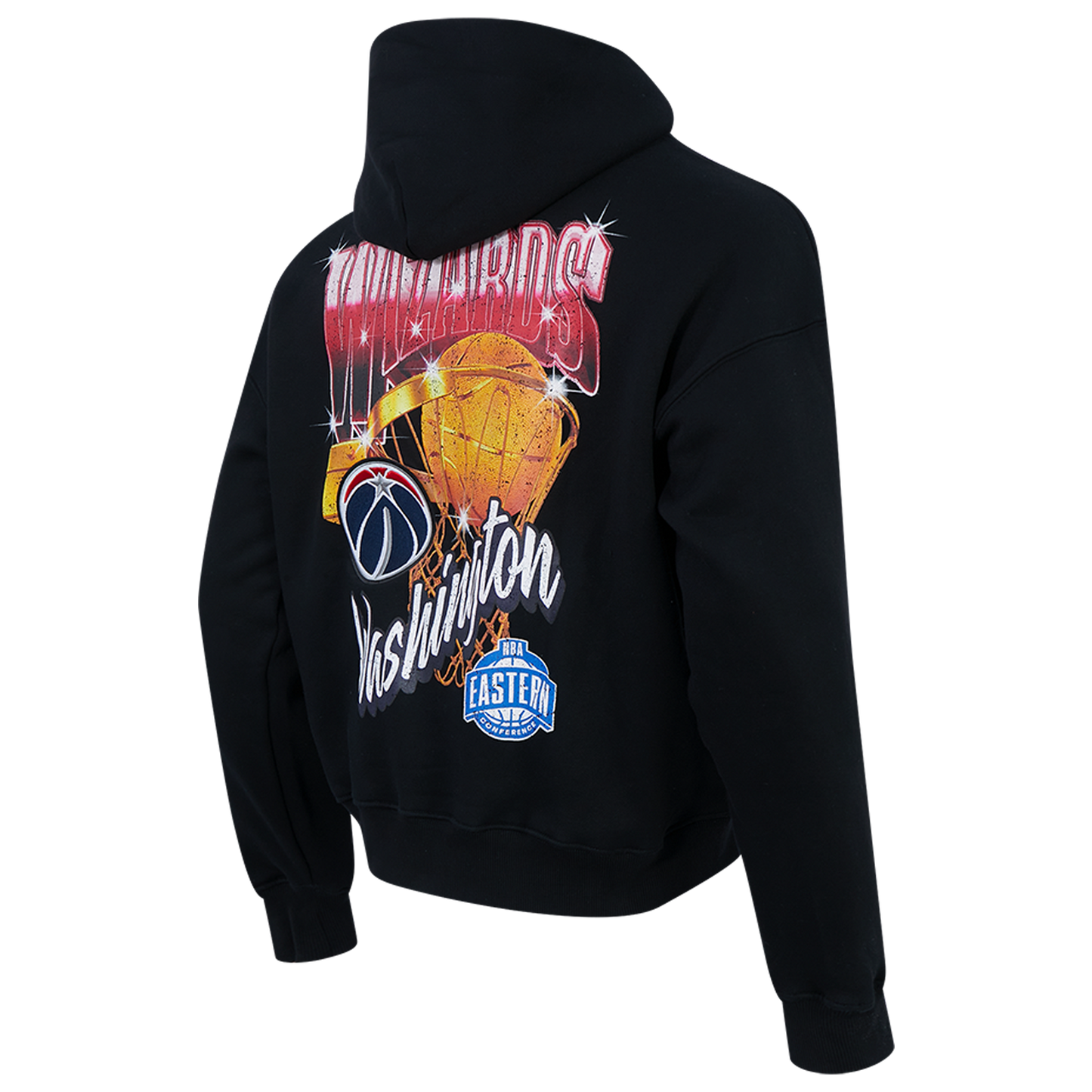 Pro Standard Wizards Gold Hoops Pro Full-Zip Hoodie - Men's - Multi/Black