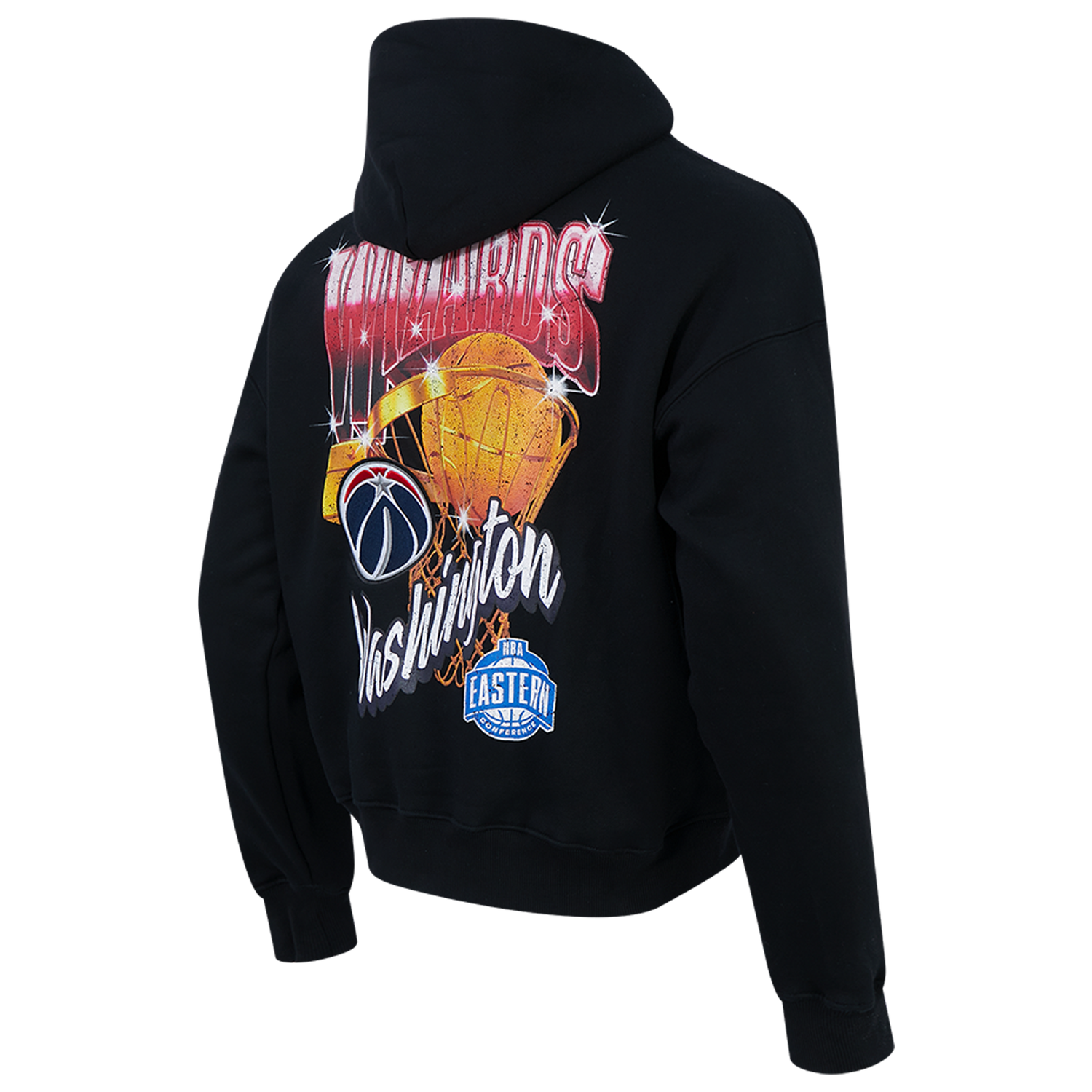 Pro Standard Wizards Gold Hoops Pro Full-Zip Hoodie - Men's - Multi/Black