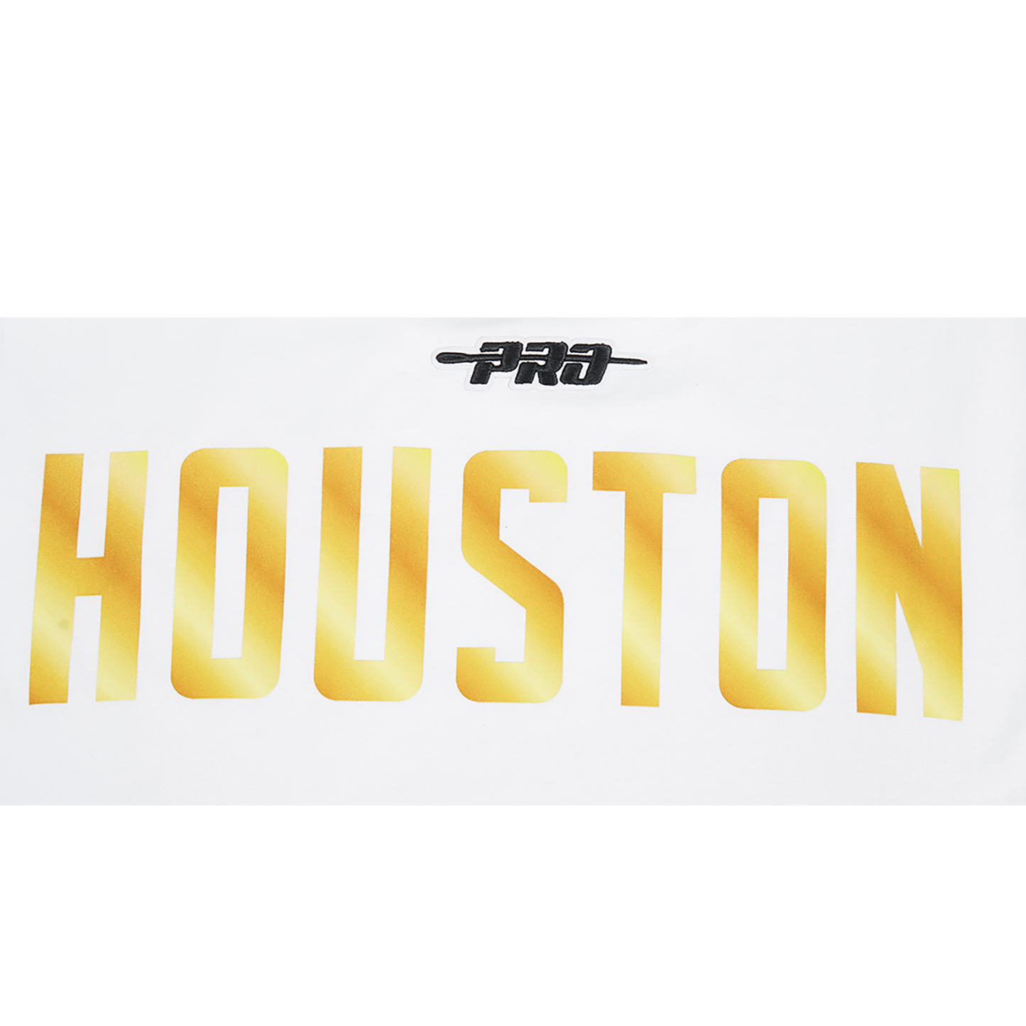 Pro Standard Rockets Gold Hoops Short Sleeve Flex T-Shirt - Men's - Multi/White
