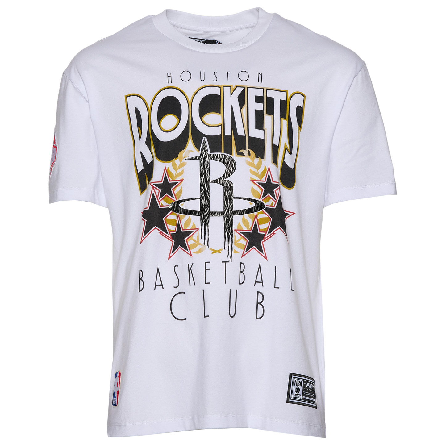 Pro Standard Houston Rockets Empire Pro Drop Shoulder T-Shirt - Men's - Multi/White