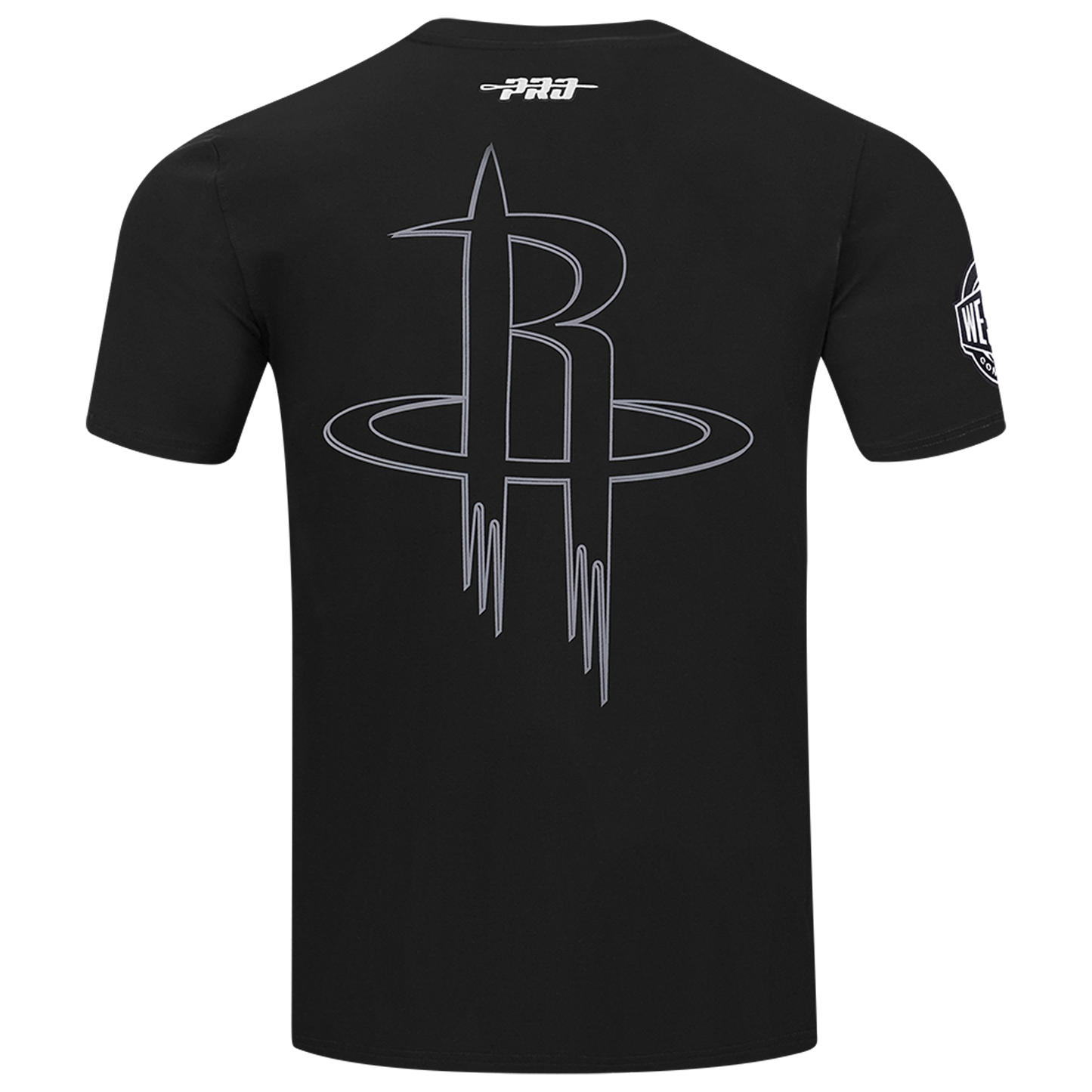 Pro Standard Houston Rockets Black Cat S/S Flex T-Shirt - Men's - Black/Black