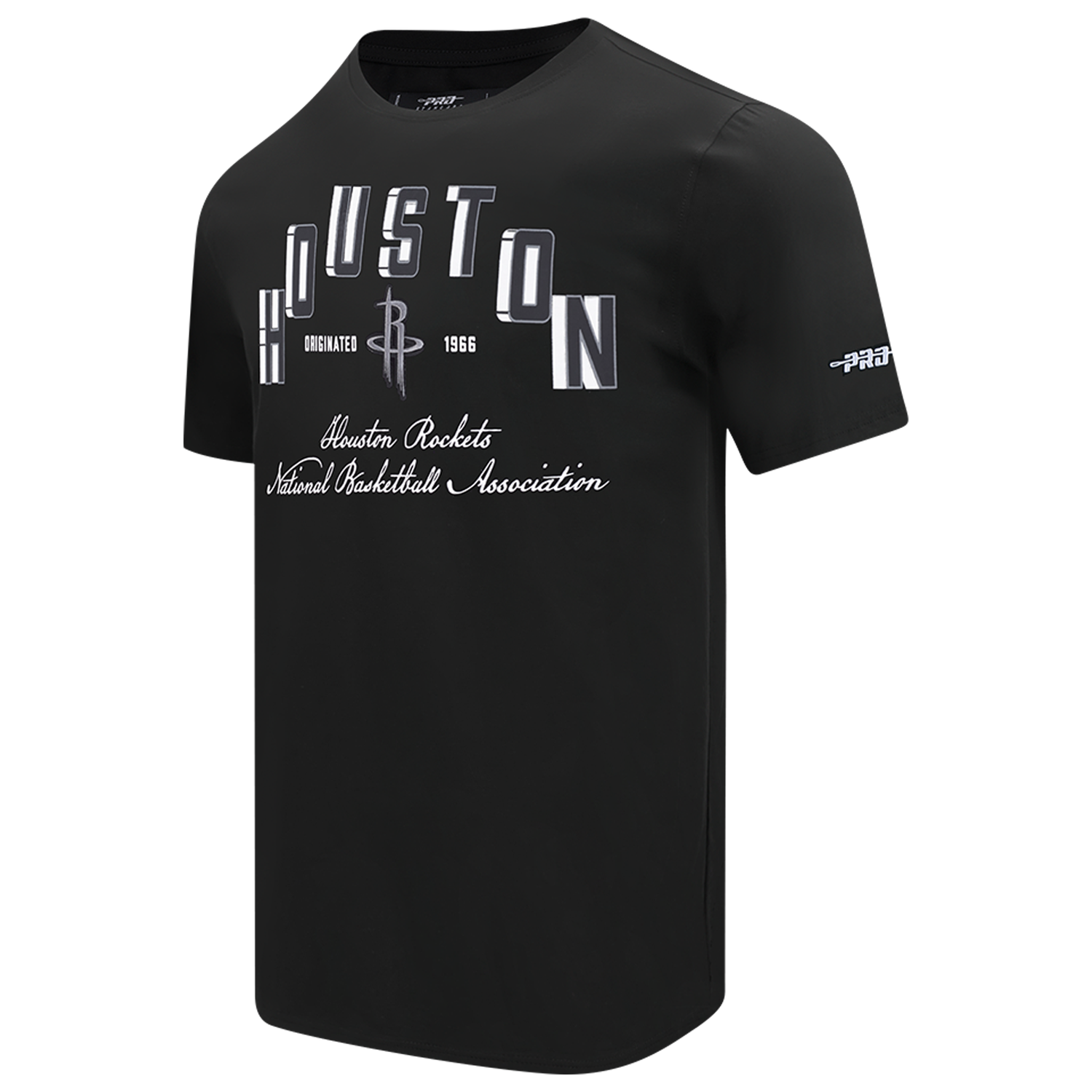 Pro Standard Houston Rockets Black Cat S/S Flex T-Shirt - Men's - Black/Black