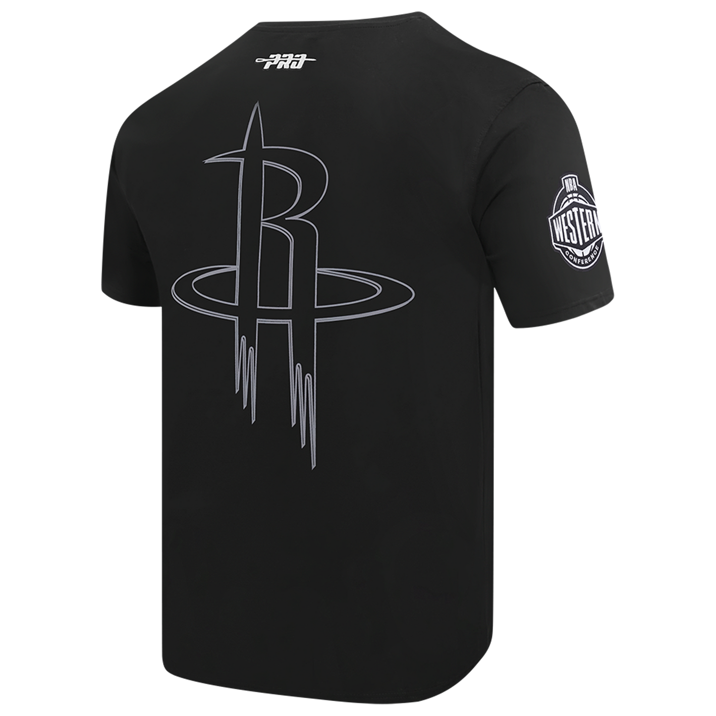 Pro Standard Houston Rockets Black Cat S/S Flex T-Shirt - Men's - Black/Black