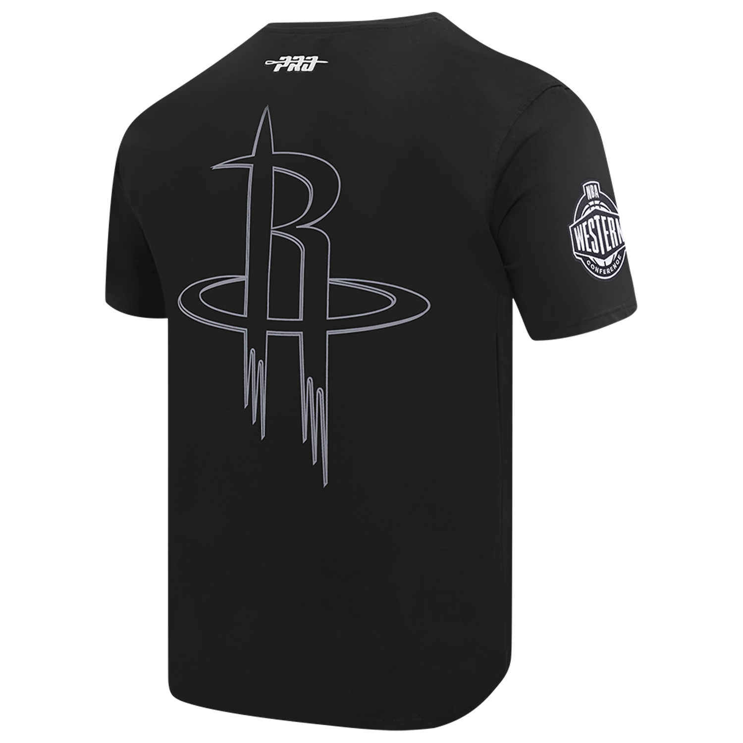 Pro Standard Houston Rockets Black Cat S/S Flex T-Shirt - Men's - Black/Black