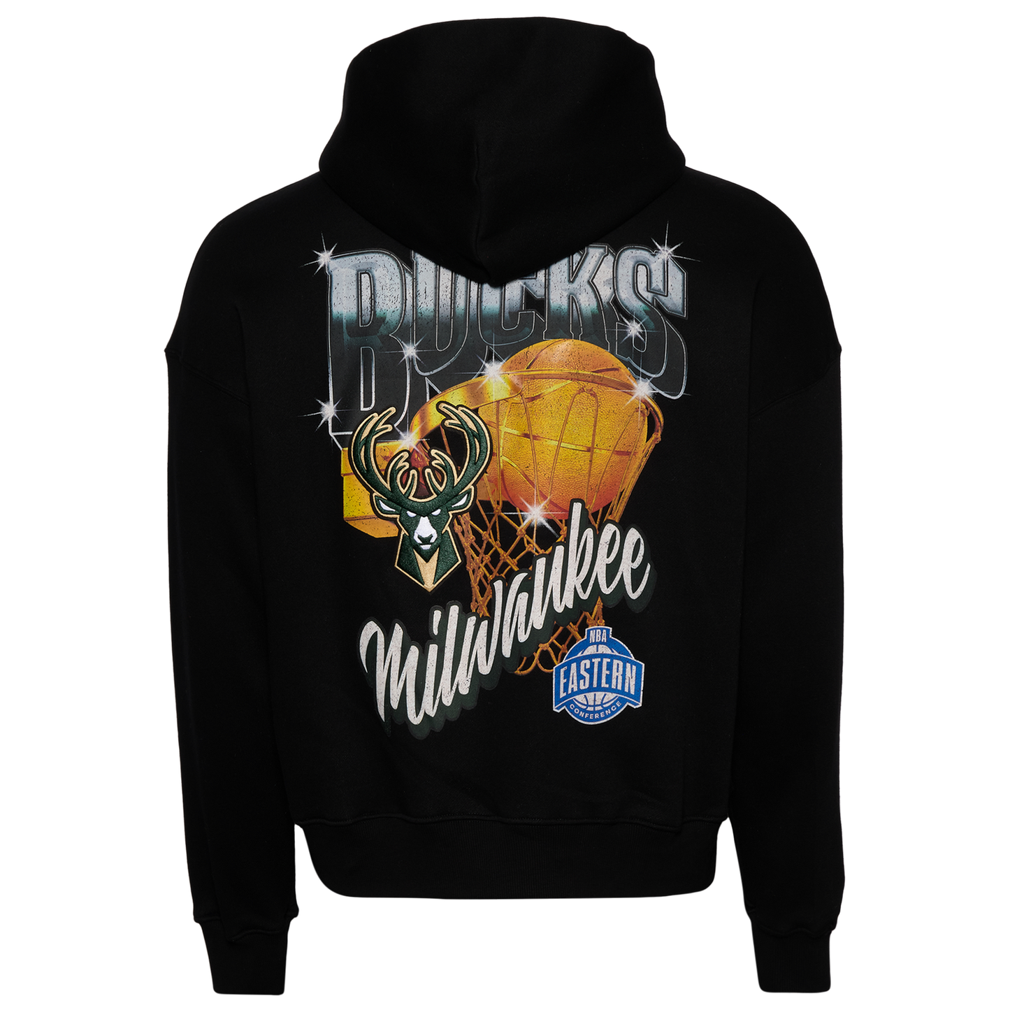 Pro Standard Bucks Gold Hoops Pro Full-Zip Hoodie - Men's - Black/Multi