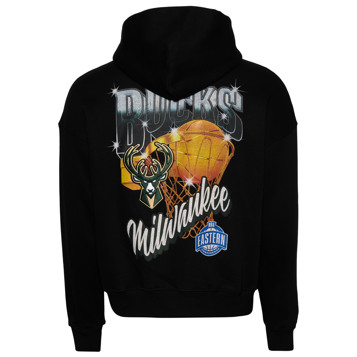 Pro Standard Bucks Gold Hoops Pro Full-Zip Hoodie - Men's - Black/Multi