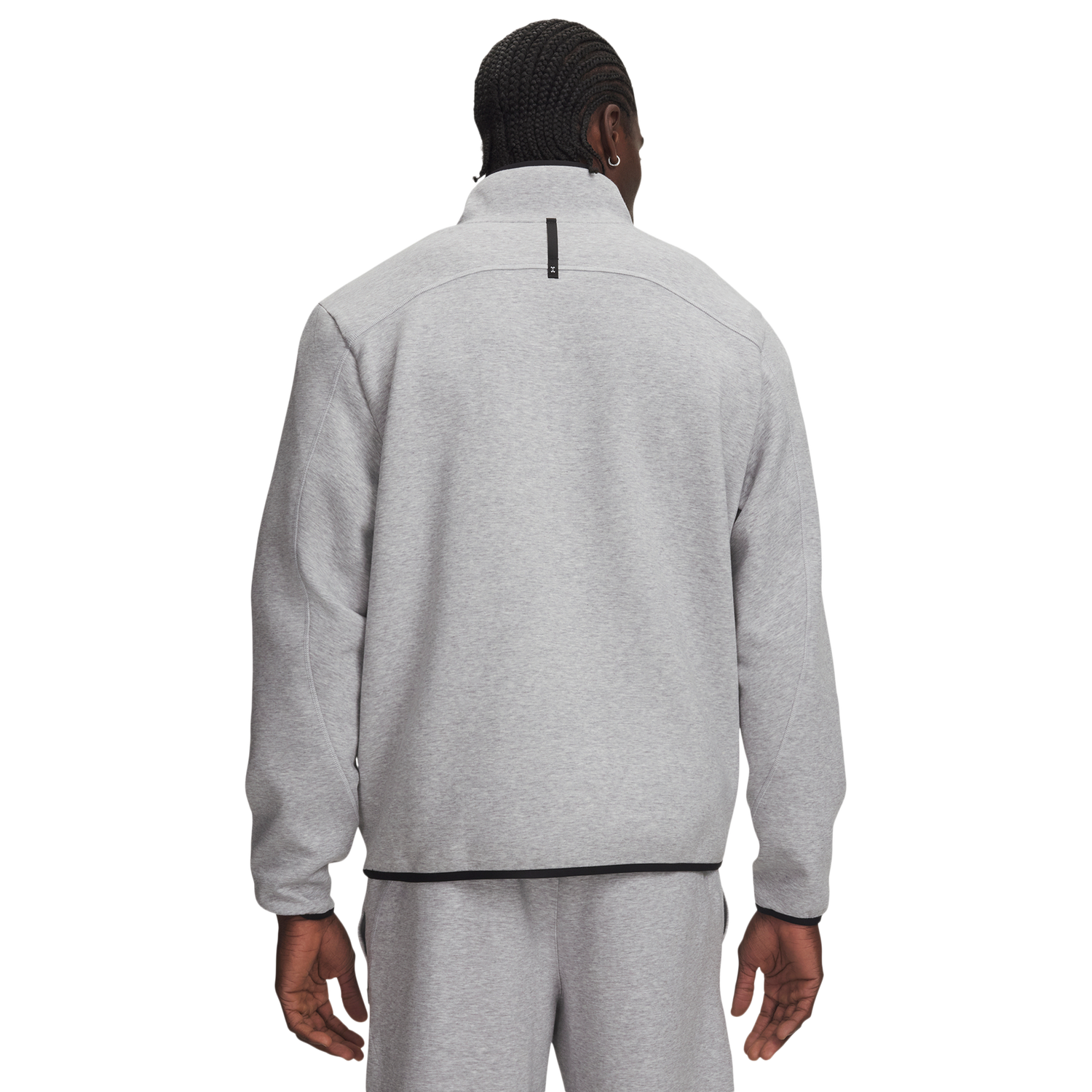 Under Armour Unstoppable Fleece 1/2 Zip - Men's - Black/Gray