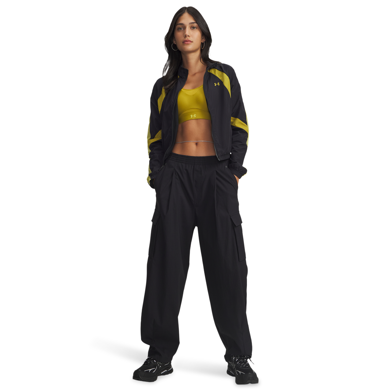 Under Armour Unstoppable Ripstop Cargo - Women's - Black/Black