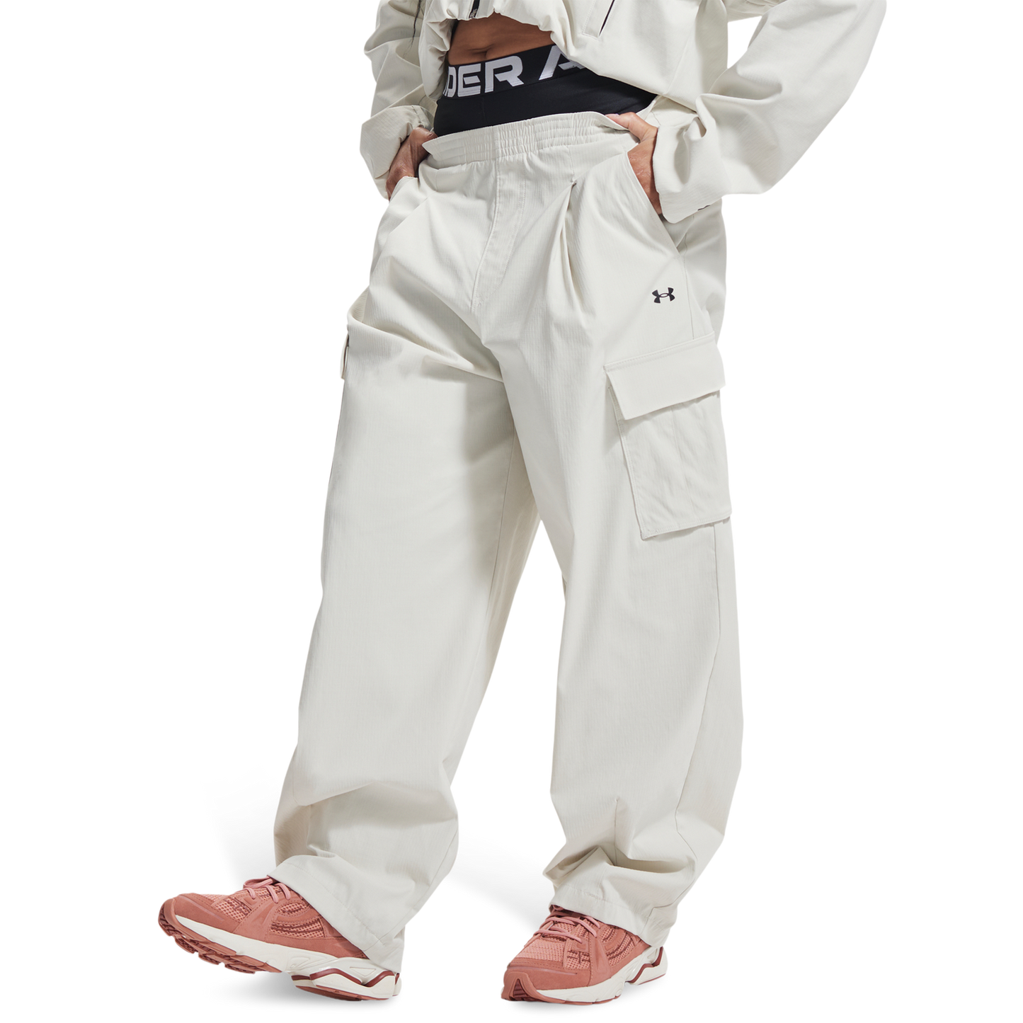 Under Armour Unstoppable Ripstop Cargo - Women's - Summit White/Black