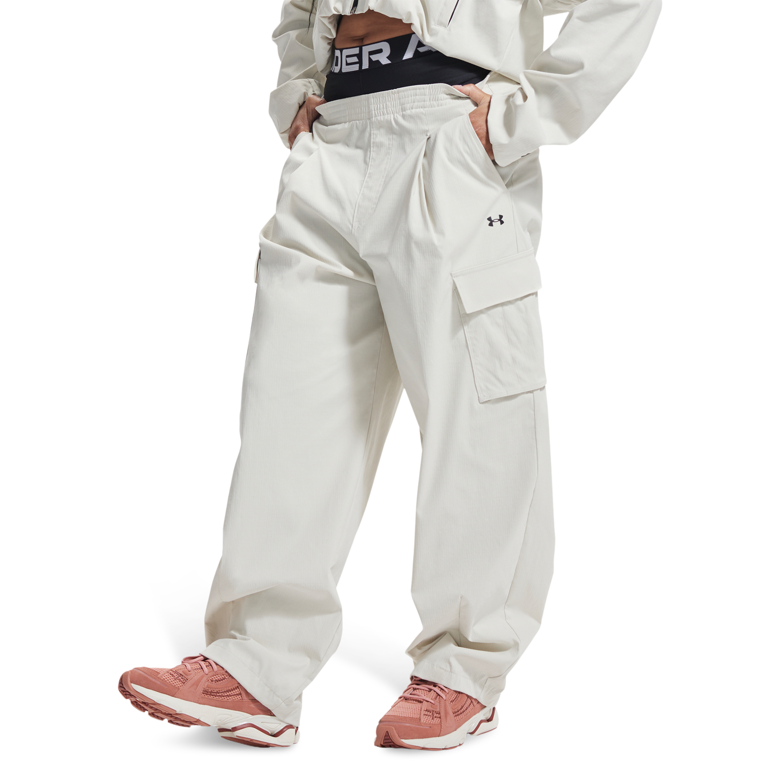 Under Armour Unstoppable Ripstop Cargo - Women's - Summit White/Black