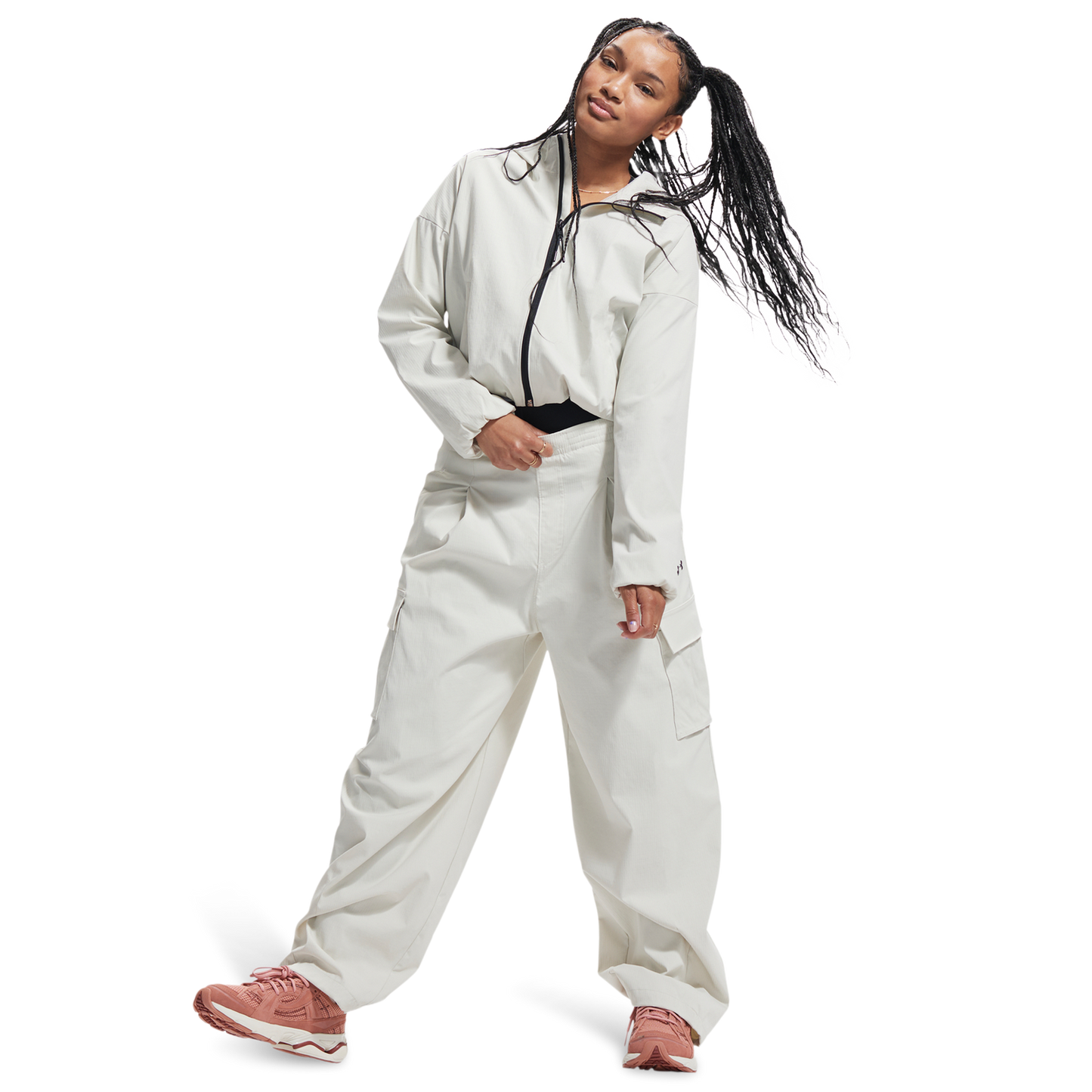 Under Armour Unstoppable Ripstop Cargo - Women's - Summit White/Black