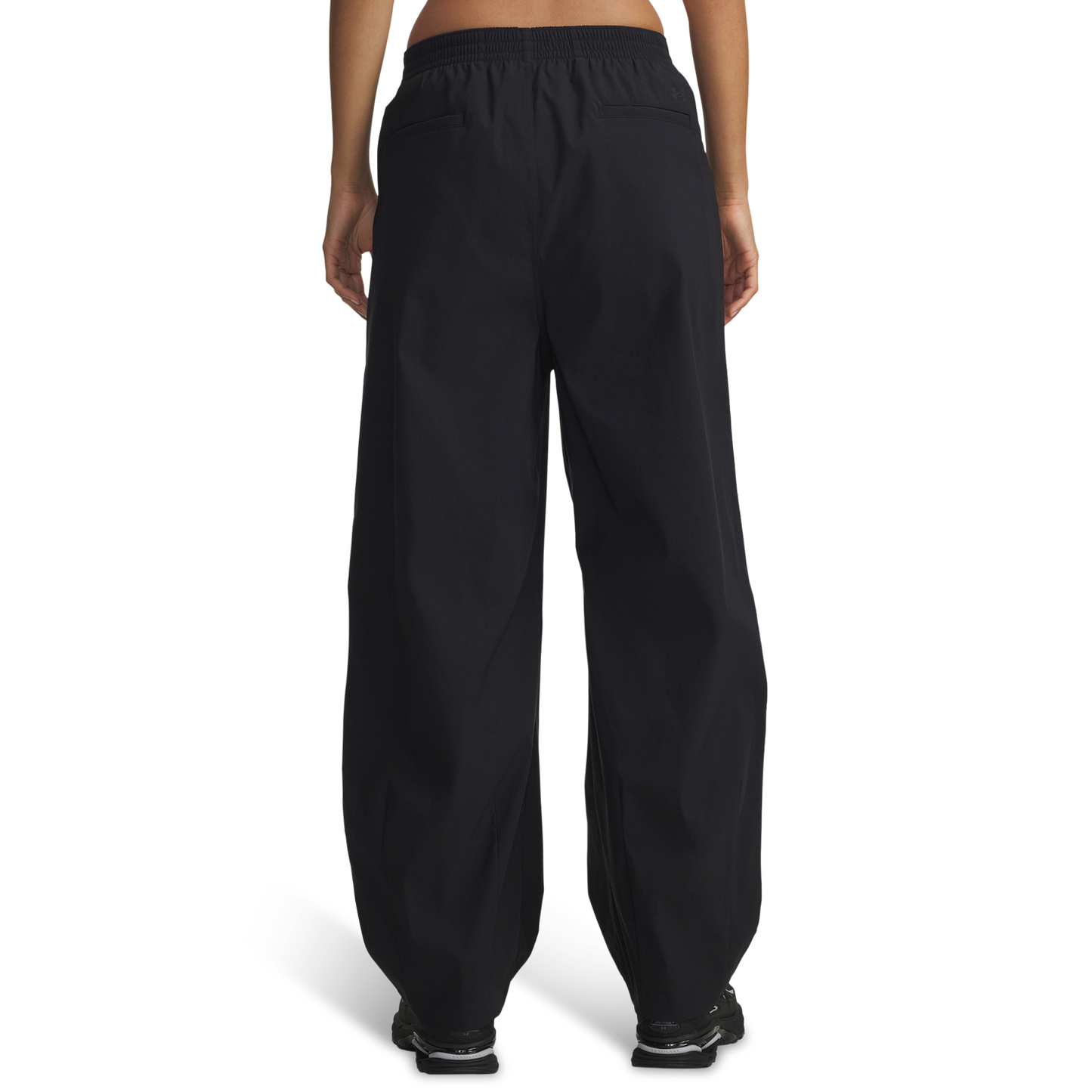 Under Armour Unstoppable Woven Pleat Pant - Women's - Black/Black