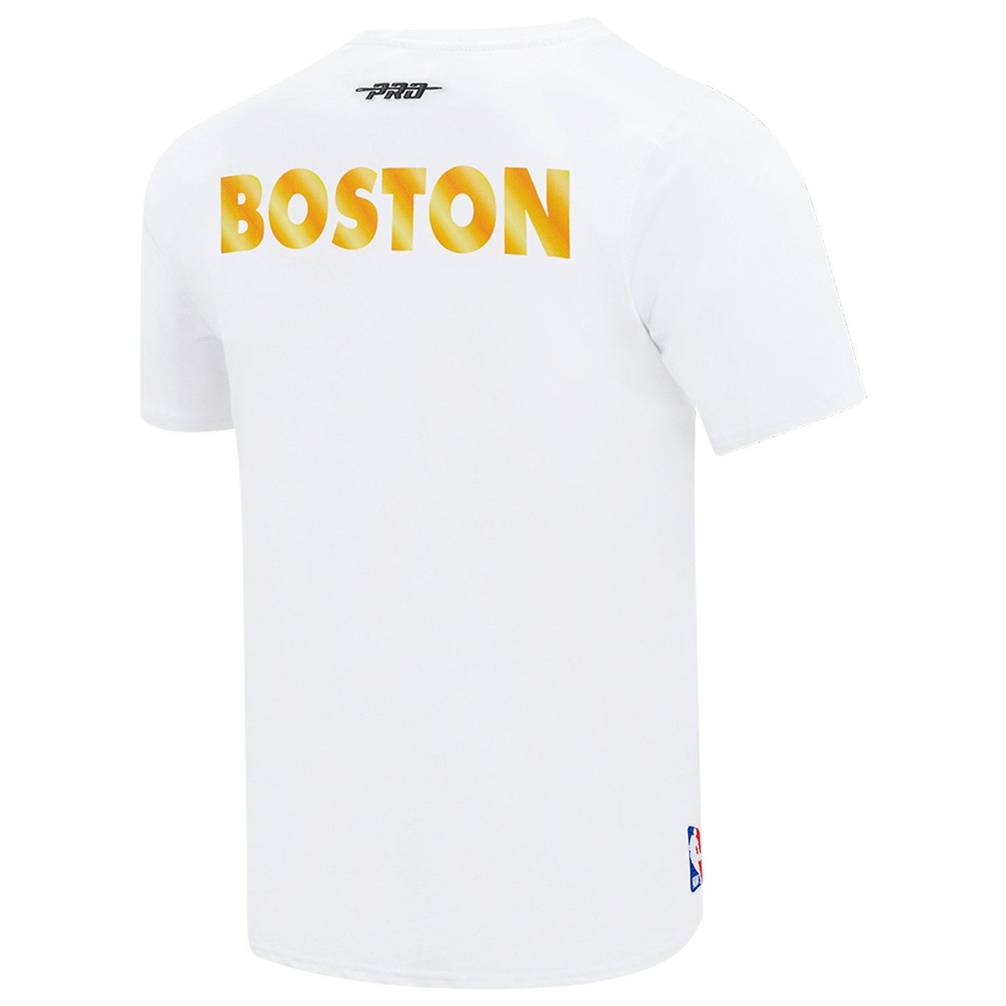 Pro Standard Celtics Gold Hoops Short Sleeve Flex T-Shirt - Men's - White/Multi