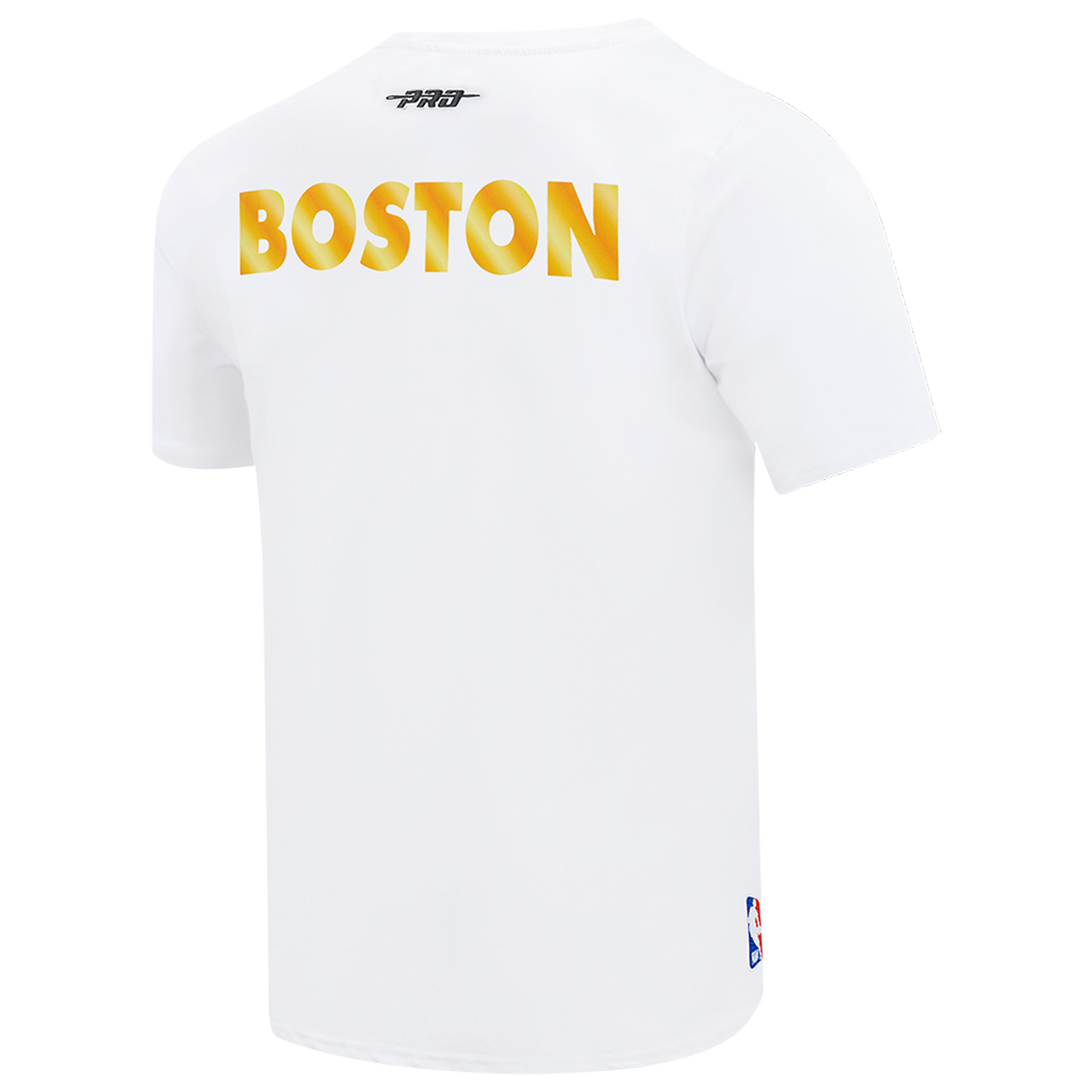 Pro Standard Celtics Gold Hoops Short Sleeve Flex T-Shirt - Men's - White/Multi