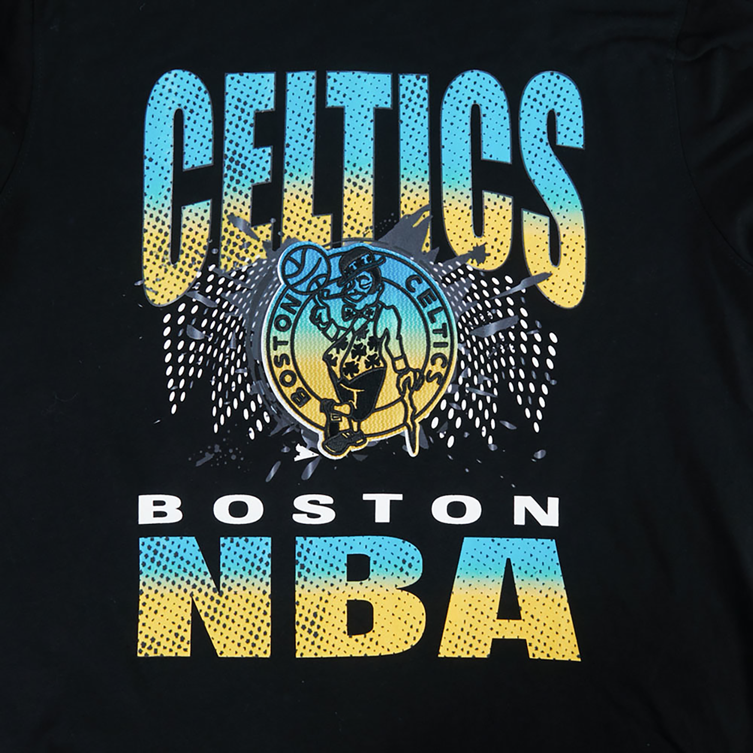 Pro Standard Boston Celtics Electric Blue S/S Flex T-Shirt - Men's - Black/Carolina