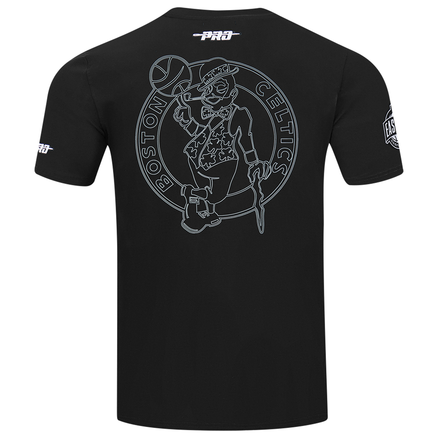 Pro Standard Boston Celtics Black Cat S/S Flex T-Shirt - Men's - Black/Black