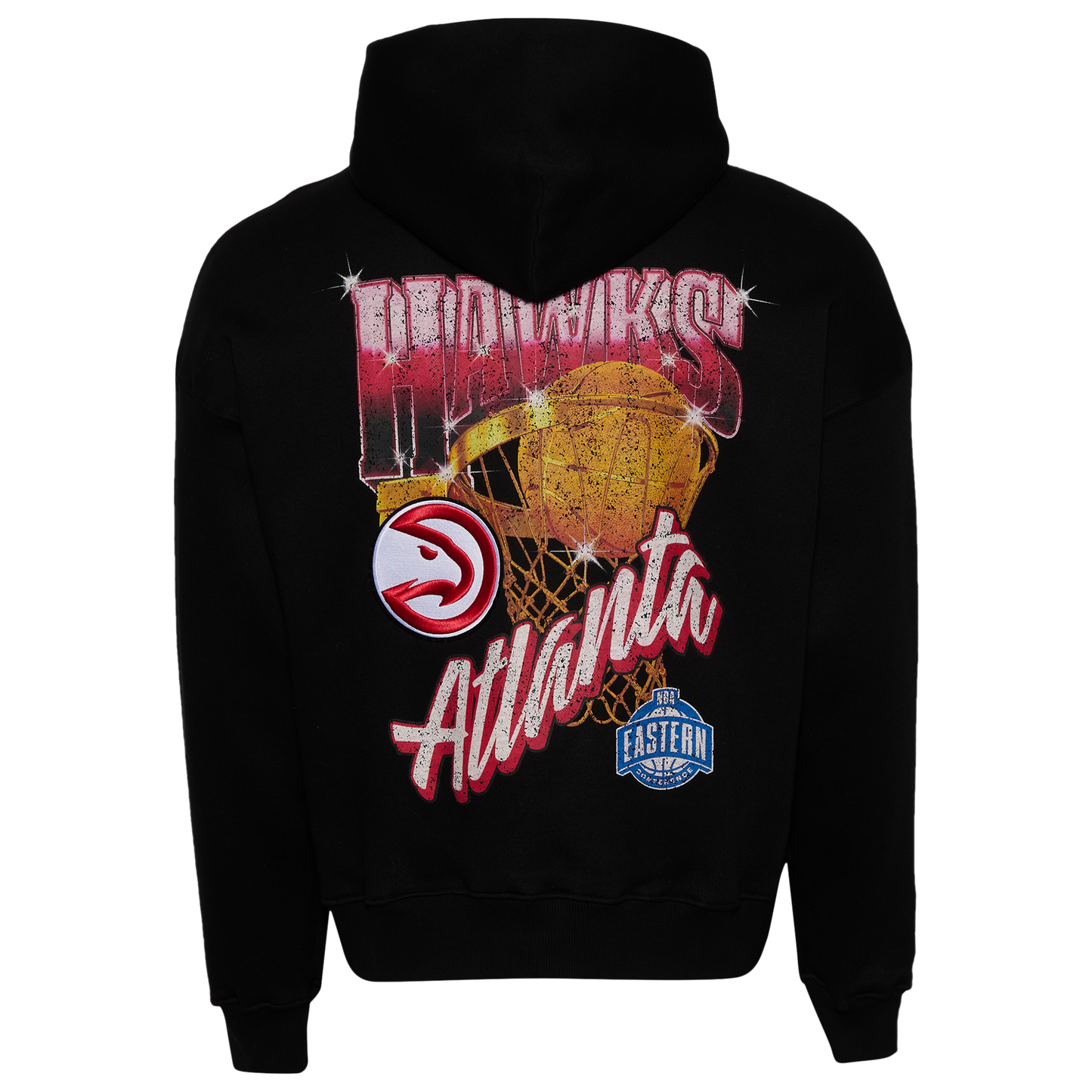 Pro Standard Hawks Gold Hoops Pro Full-Zip Hoodie - Men's - Multi/Black