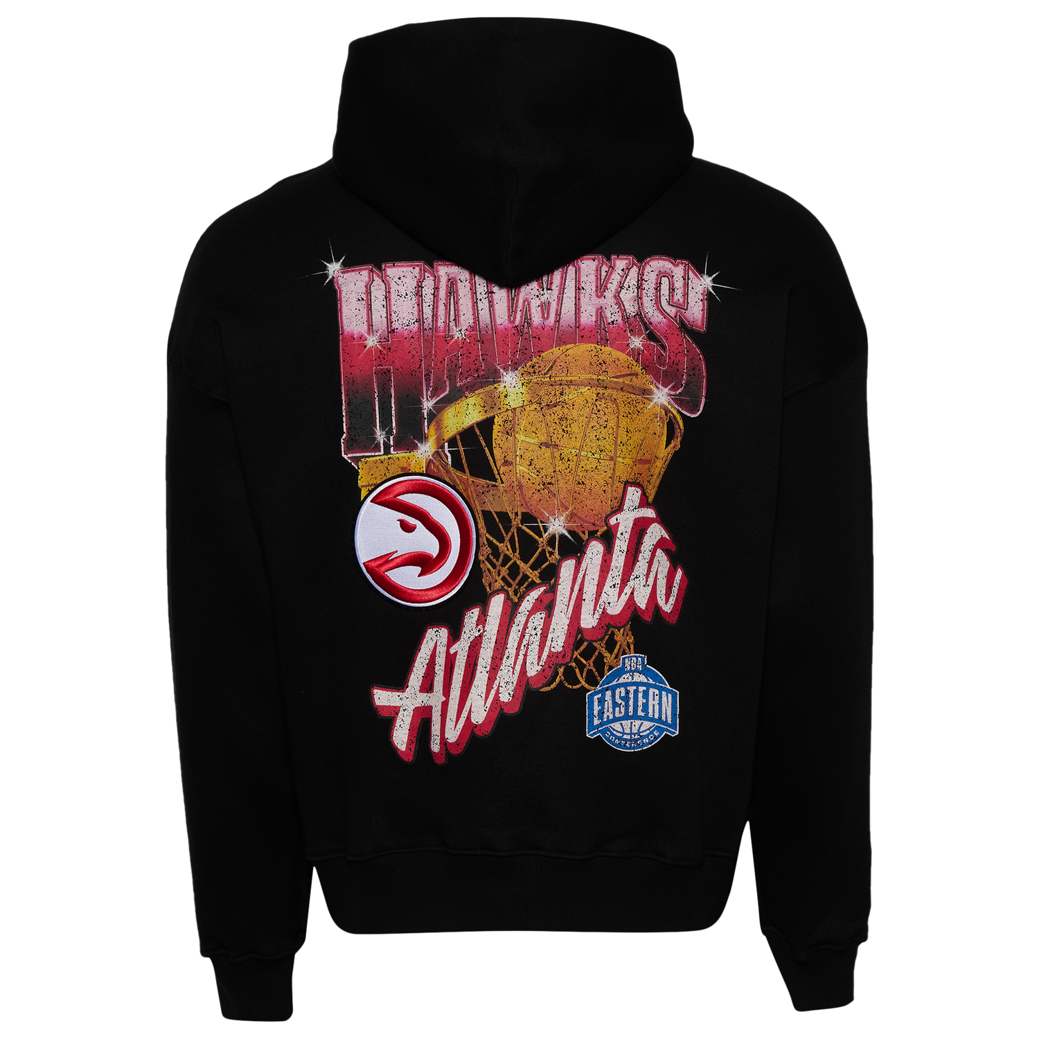 Pro Standard Hawks Gold Hoops Pro Full-Zip Hoodie - Men's - Multi/Black