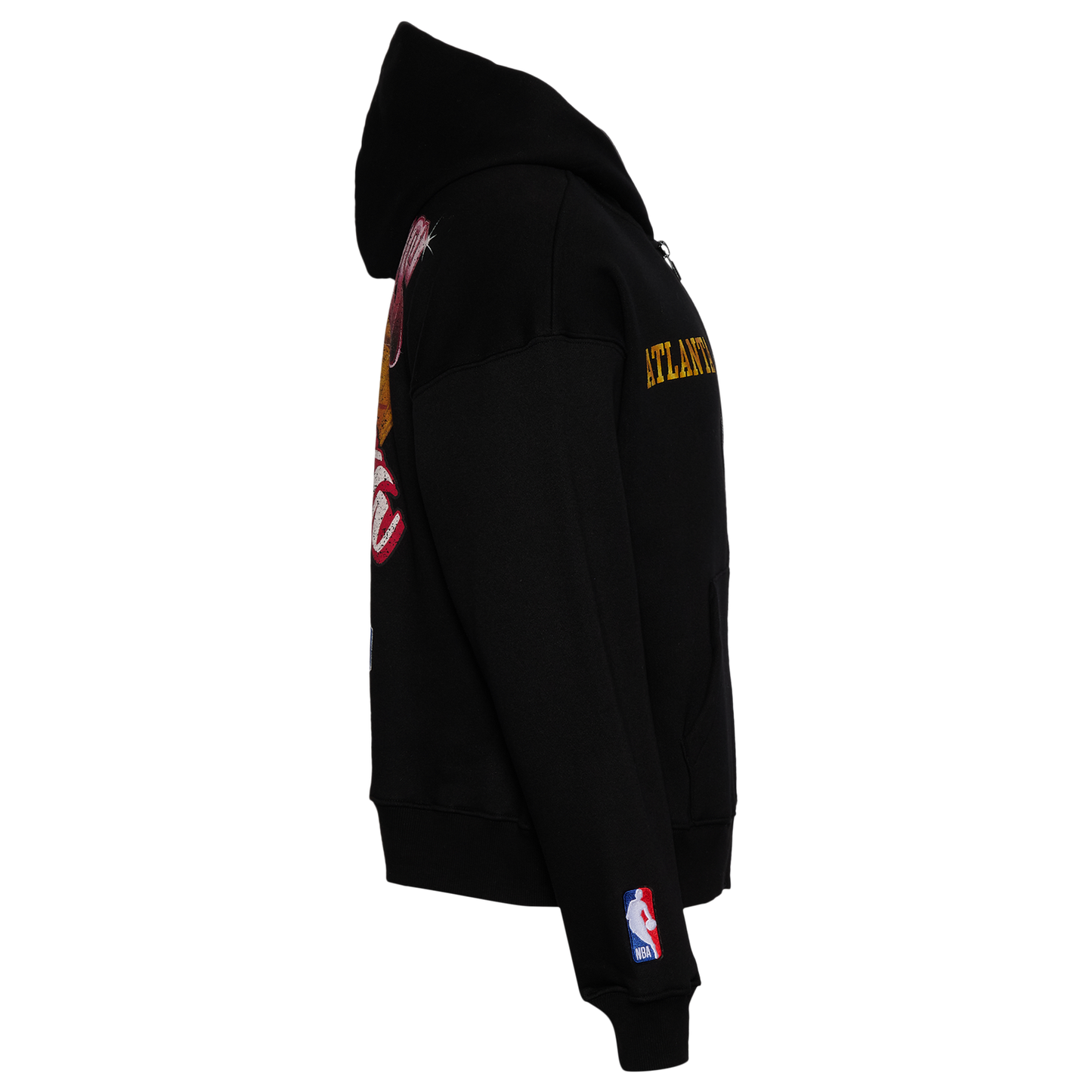 Pro Standard Hawks Gold Hoops Pro Full-Zip Hoodie - Men's - Multi/Black