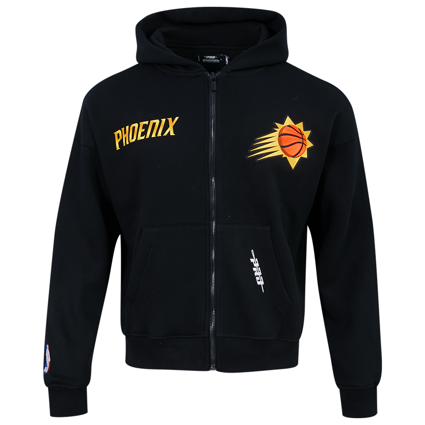 Pro Standard Suns Gold Hoops Pro Full-Zip Hoodie - Men's - Black/Multi