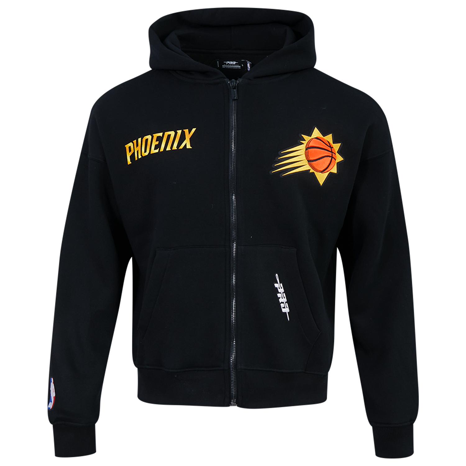 Pro Standard Suns Gold Hoops Pro Full-Zip Hoodie - Men's - Black/Multi