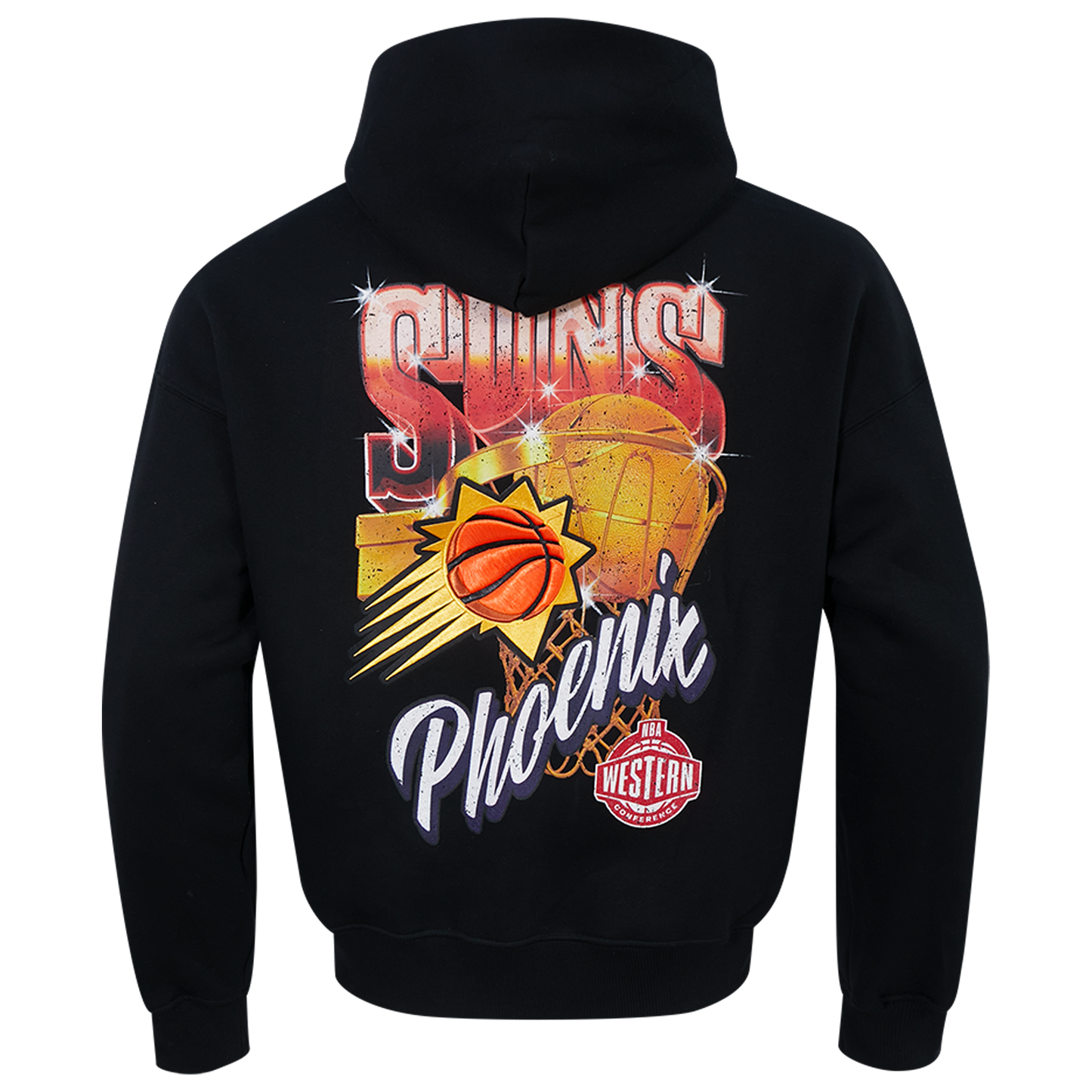 Pro Standard Suns Gold Hoops Pro Full-Zip Hoodie - Men's - Black/Multi