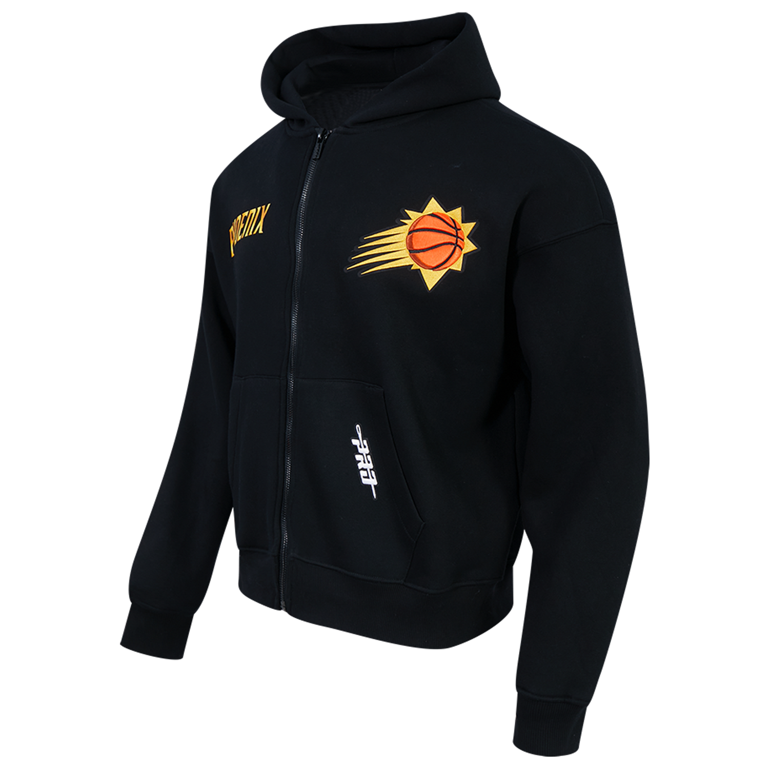 Pro Standard Suns Gold Hoops Pro Full-Zip Hoodie - Men's - Black/Multi