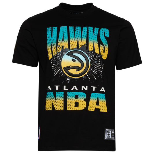 Pro Standard Atlanta Hawks Electric Blue S/S Flex T-Shirt - Men's - Black/Carolina