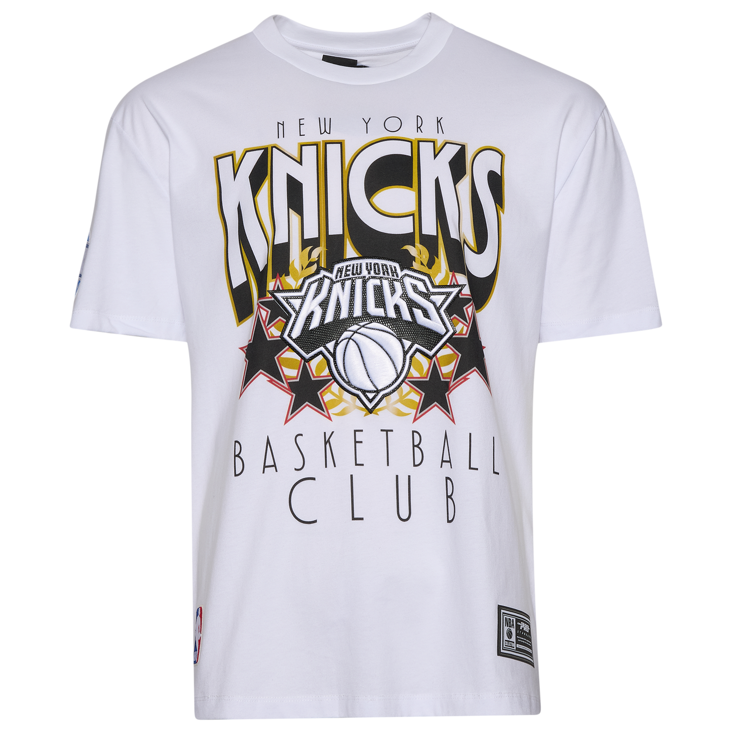 Pro Standard New York Knicks Empire Pro Drop Shoulder T-Shirt - Men's - White/Multi