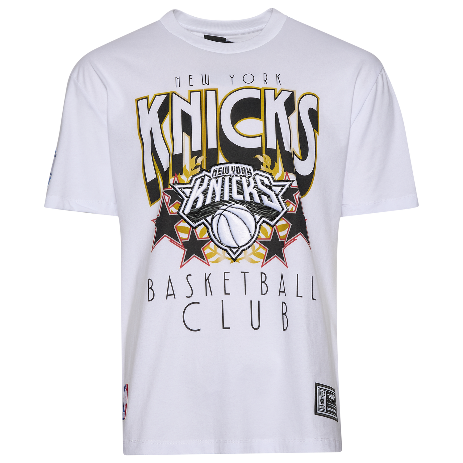 Pro Standard New York Knicks Empire Pro Drop Shoulder T-Shirt - Men's - White/Multi