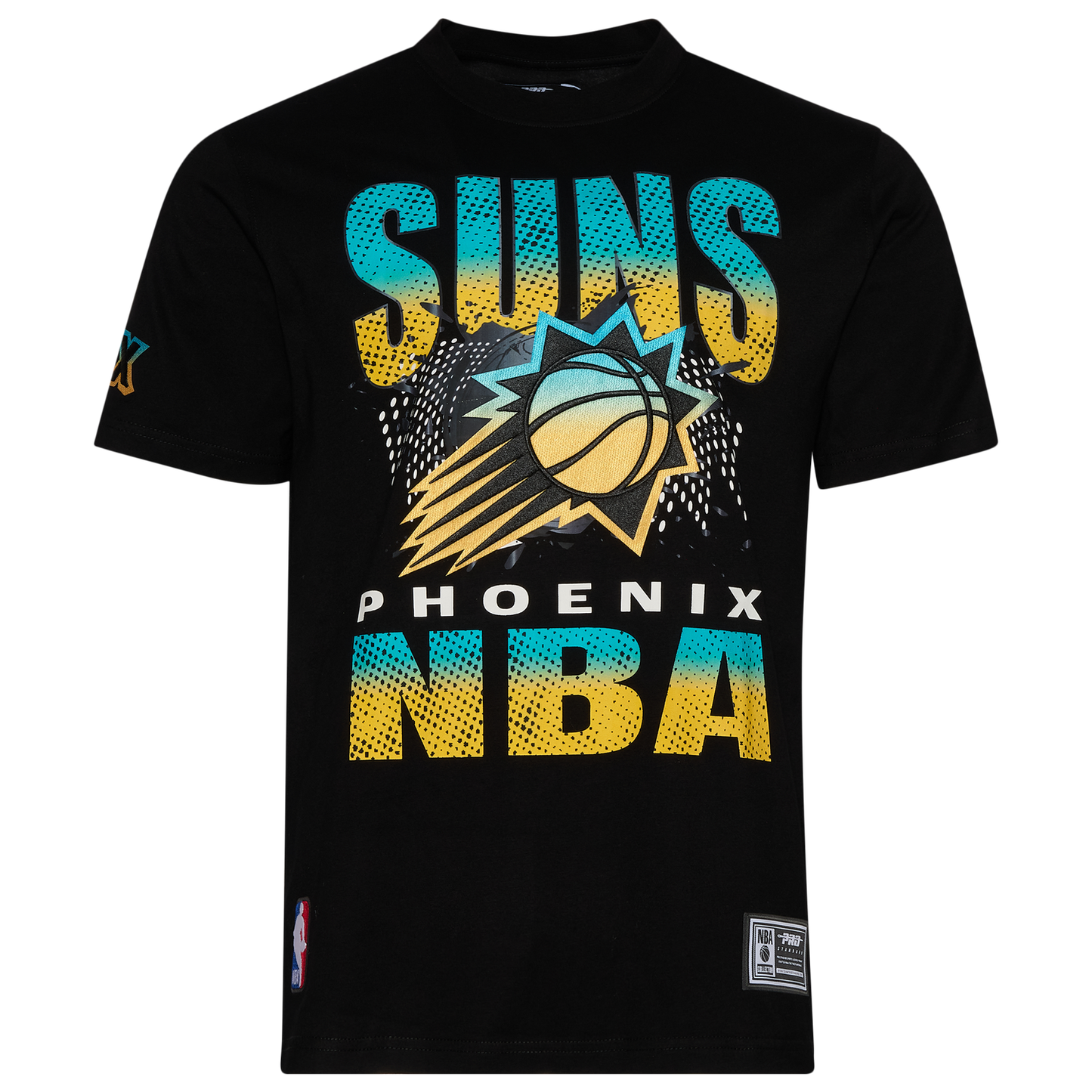 Pro Standard Phoenix Suns Electric Blue S/S Flex T-Shirt - Men's - Black/Carolina