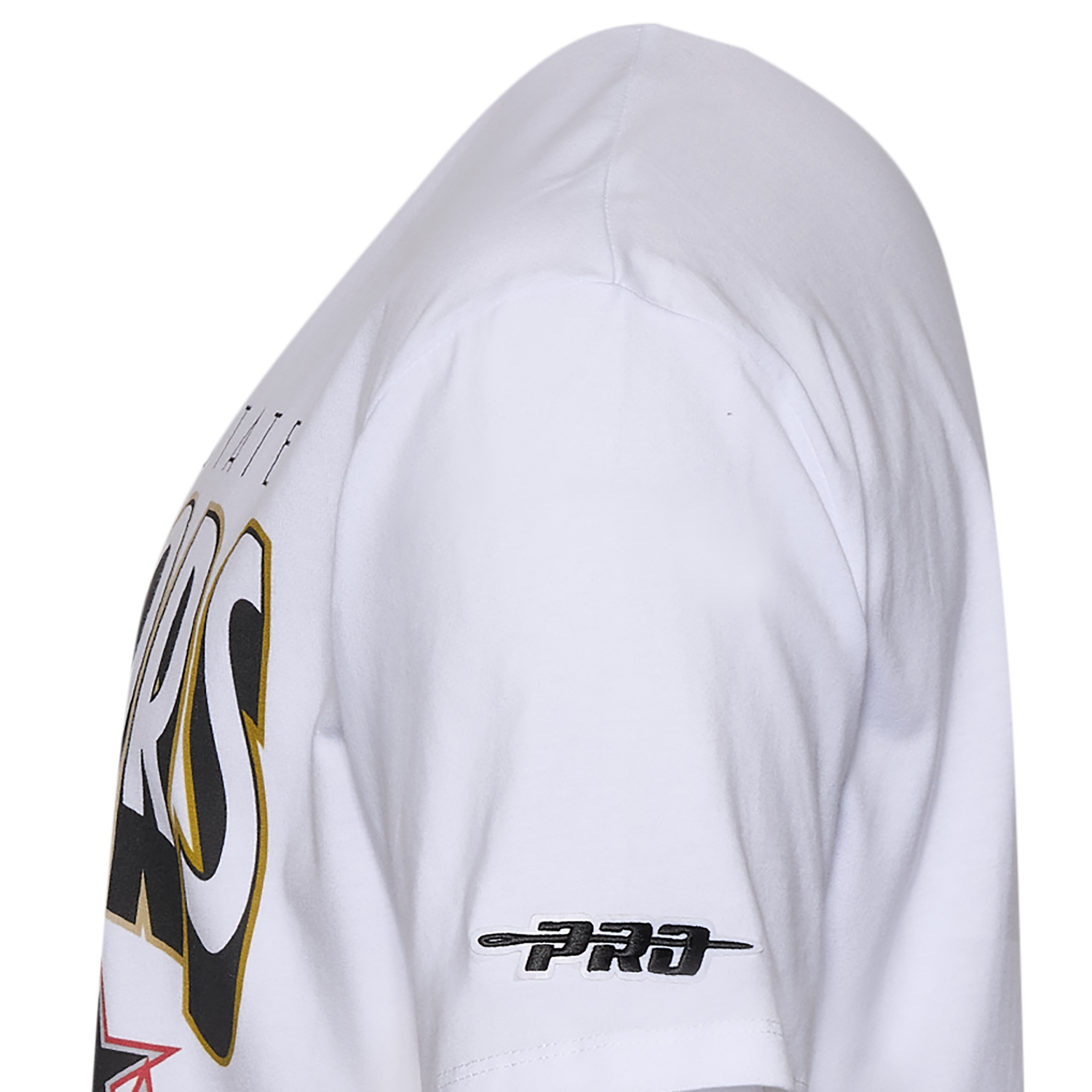Pro Standard GSW Empire Pro Drop Shoulder T-Shirt - Men's - White/Multi