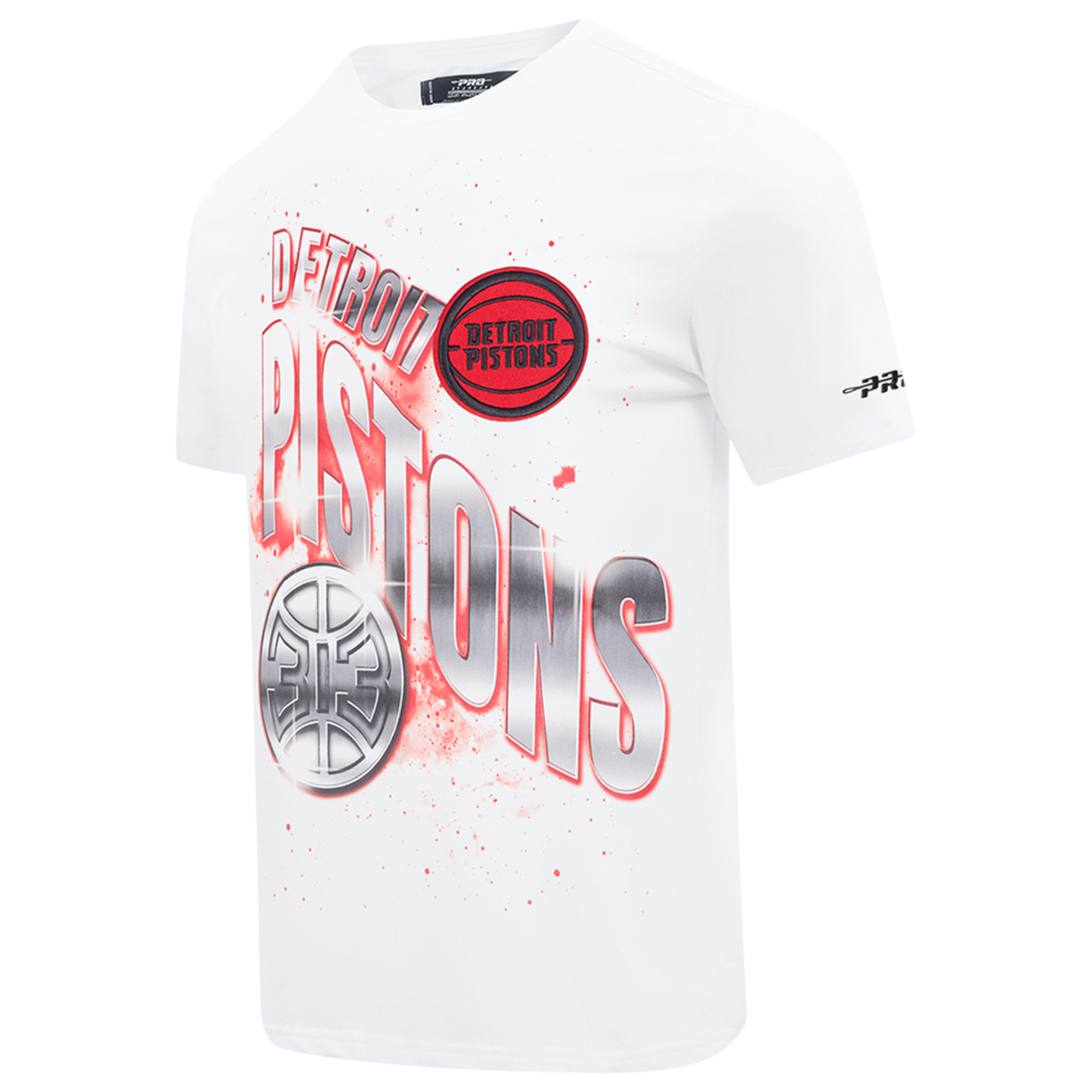 Pro Standard Pistons Red Chrome FC SS Flex T-Shirt - Men's - White