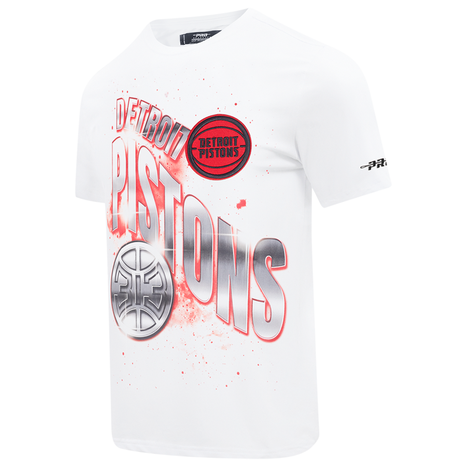 Pro Standard Pistons Red Chrome FC SS Flex T-Shirt - Men's - White
